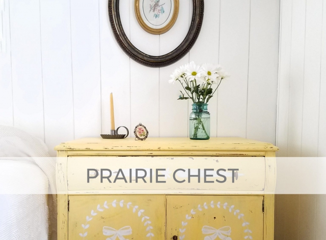 Antique Prairie Style Chest by Larissa of Prodigal Pieces | prodigalpieces.com #prodigalpieces
