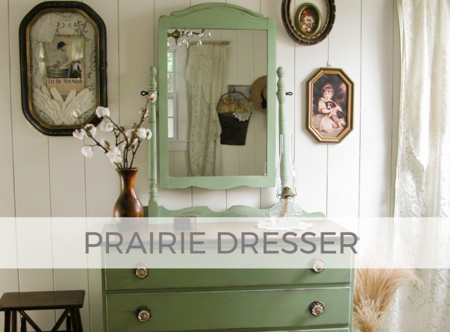 80's Dresser gets Prairie Charm by Larissa of Prodigal Pieces | prodigalpieces.com