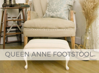 Queen Anne Footstool by Larissa of Prodigal Pieces | prodigalpieces.com