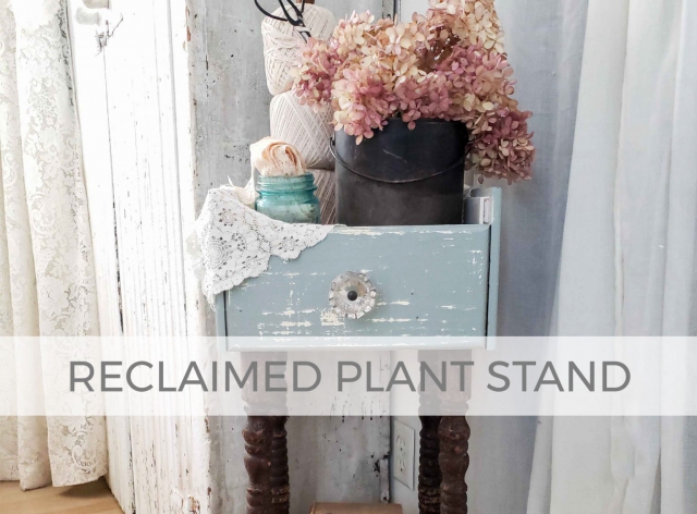 Reclaimed Plant Stand by Prodigal Pieces | prodigalpieces.com