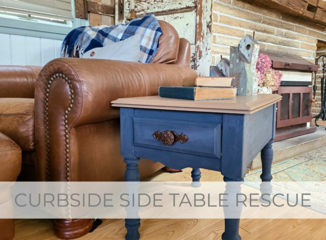 Showcase of Curbside Side Table by Larissa of Prodigal Pieces | prodigalpieces.com #prodigalpieces