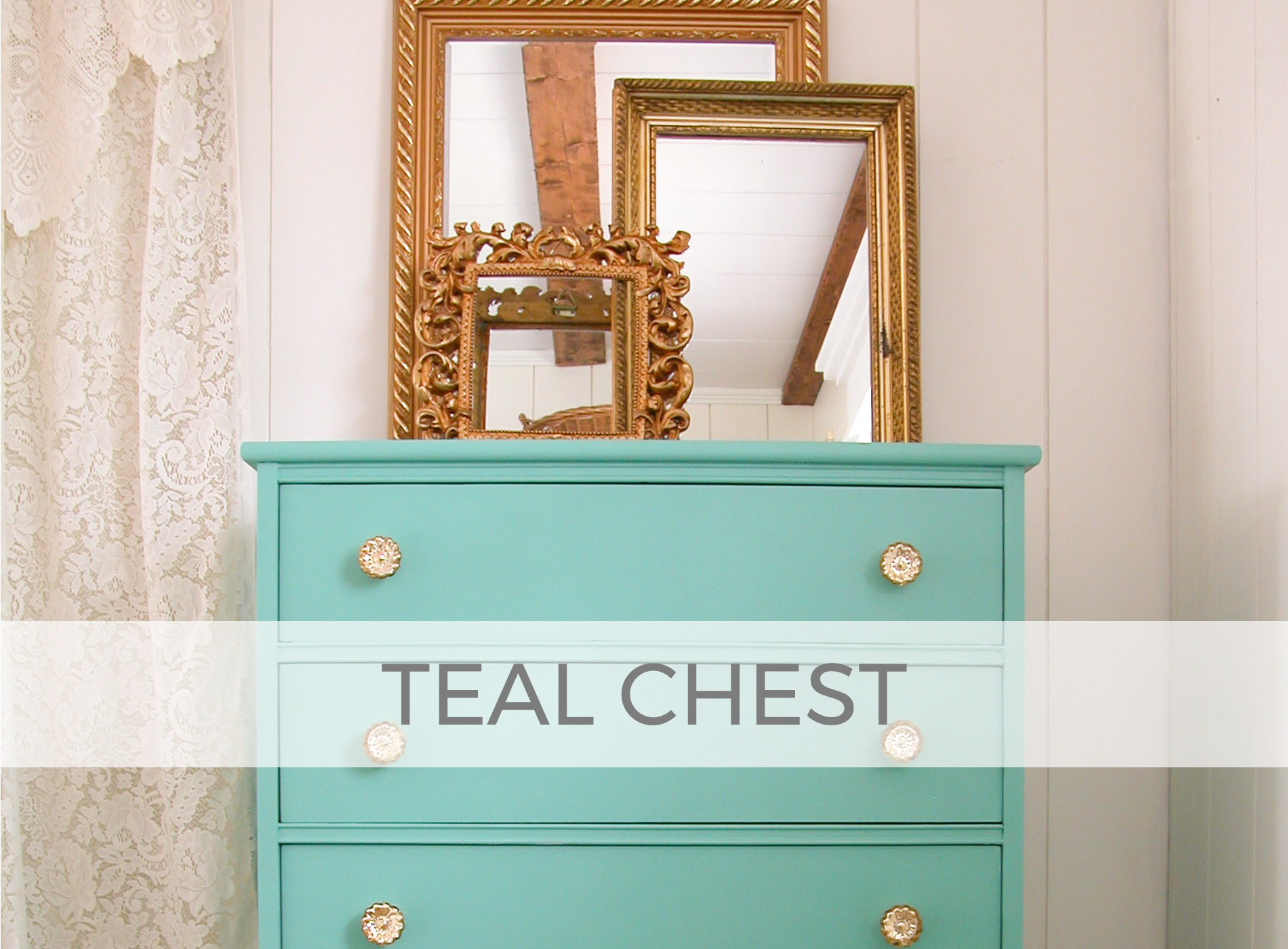 Vintage Chest gets Modern Vibe by Larissa of Prodigal Pieces | prodigalpieces.com #prodigalpieces