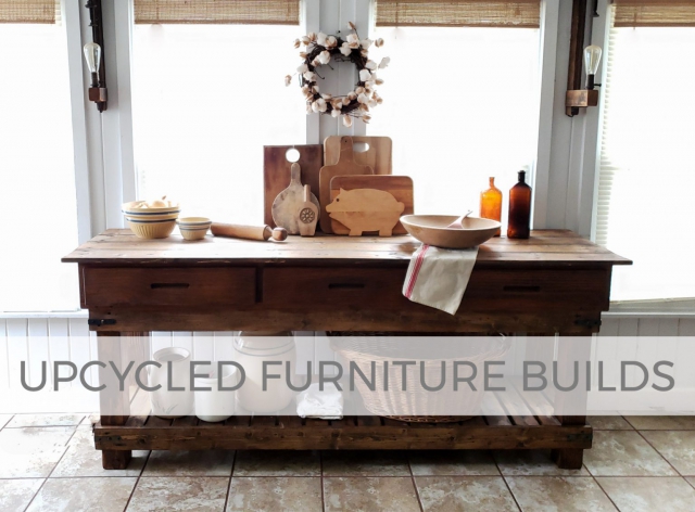 Upcycled Furniture Builds by Larissa of Prodigal Pieces | prodigalpieces.com