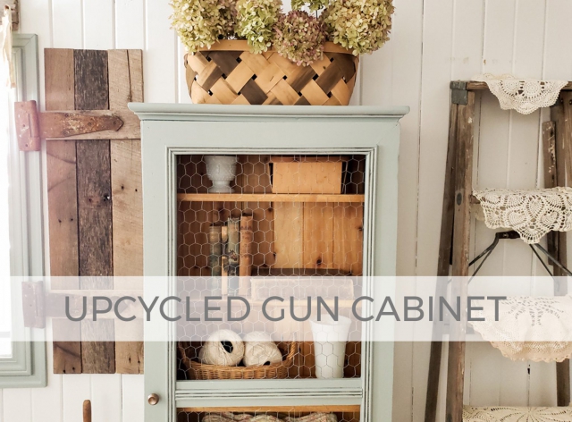 Upcycled Gun Cabinet by Larissa of Prodigal Pieces | prodigalpieces.com #prodigalpieces