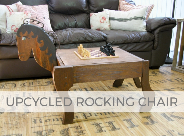 Upcycled Rocking Chair into Game Chair by Larissa of Prodigal Pieces | prodigalpieces.com #prodigalpieces