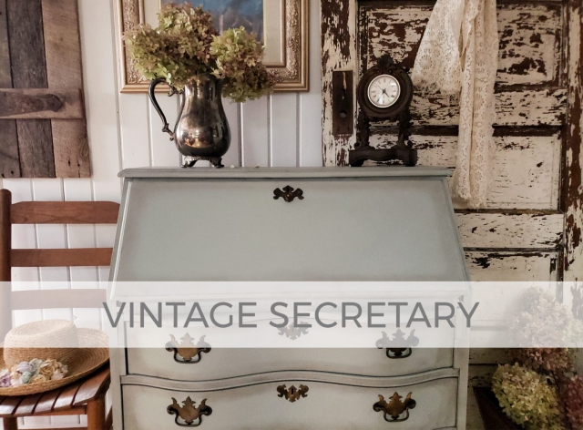 Vintage Secretary Desk by Larissa of Prodigal Pieces | prodigalpieces.com