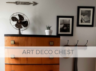 Art Deco Chest of Drawers | prodigalpieces.com #prodigalpieces