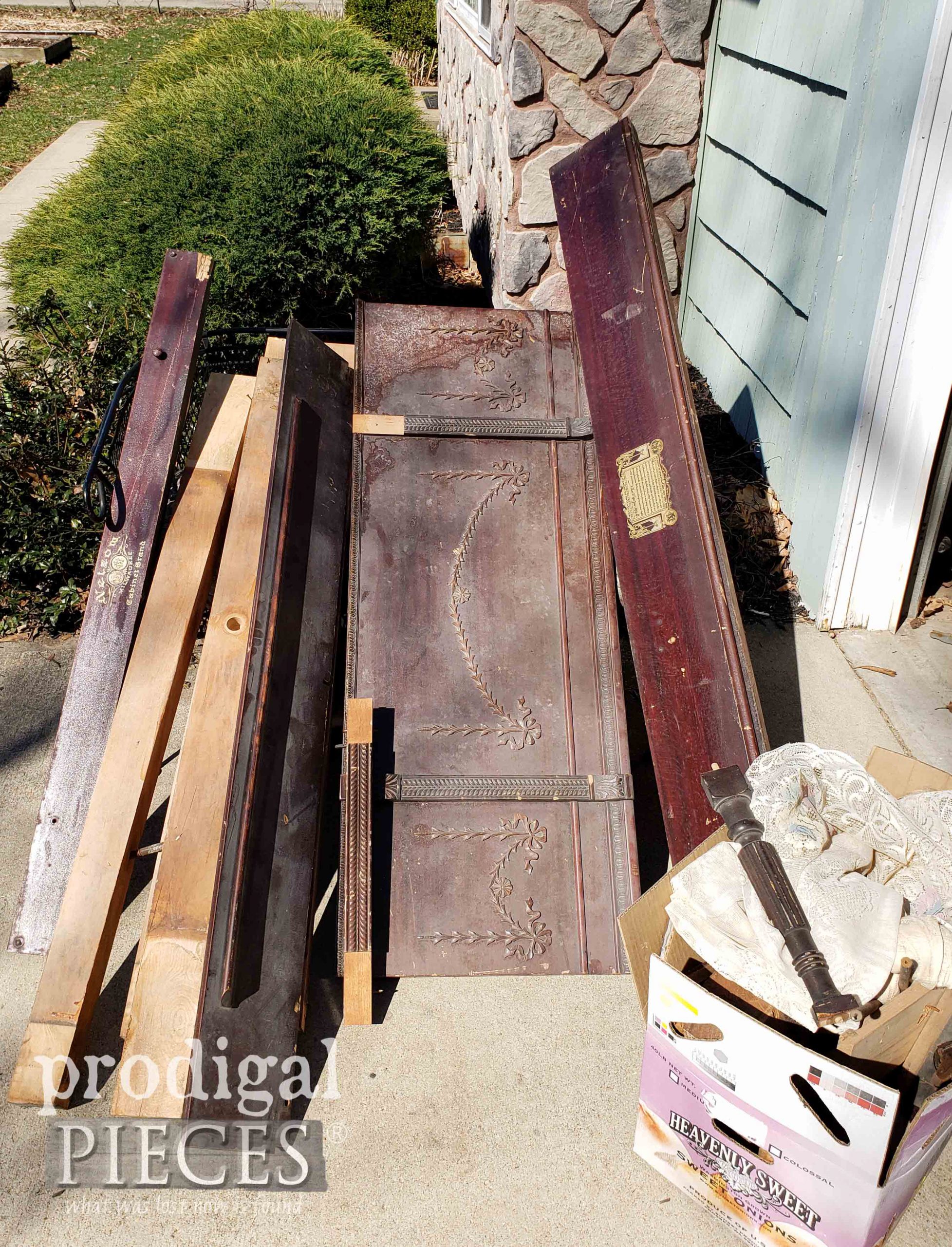 Broken Piano Parts Salvaged | prodigalpieces.com #prodigalpieces