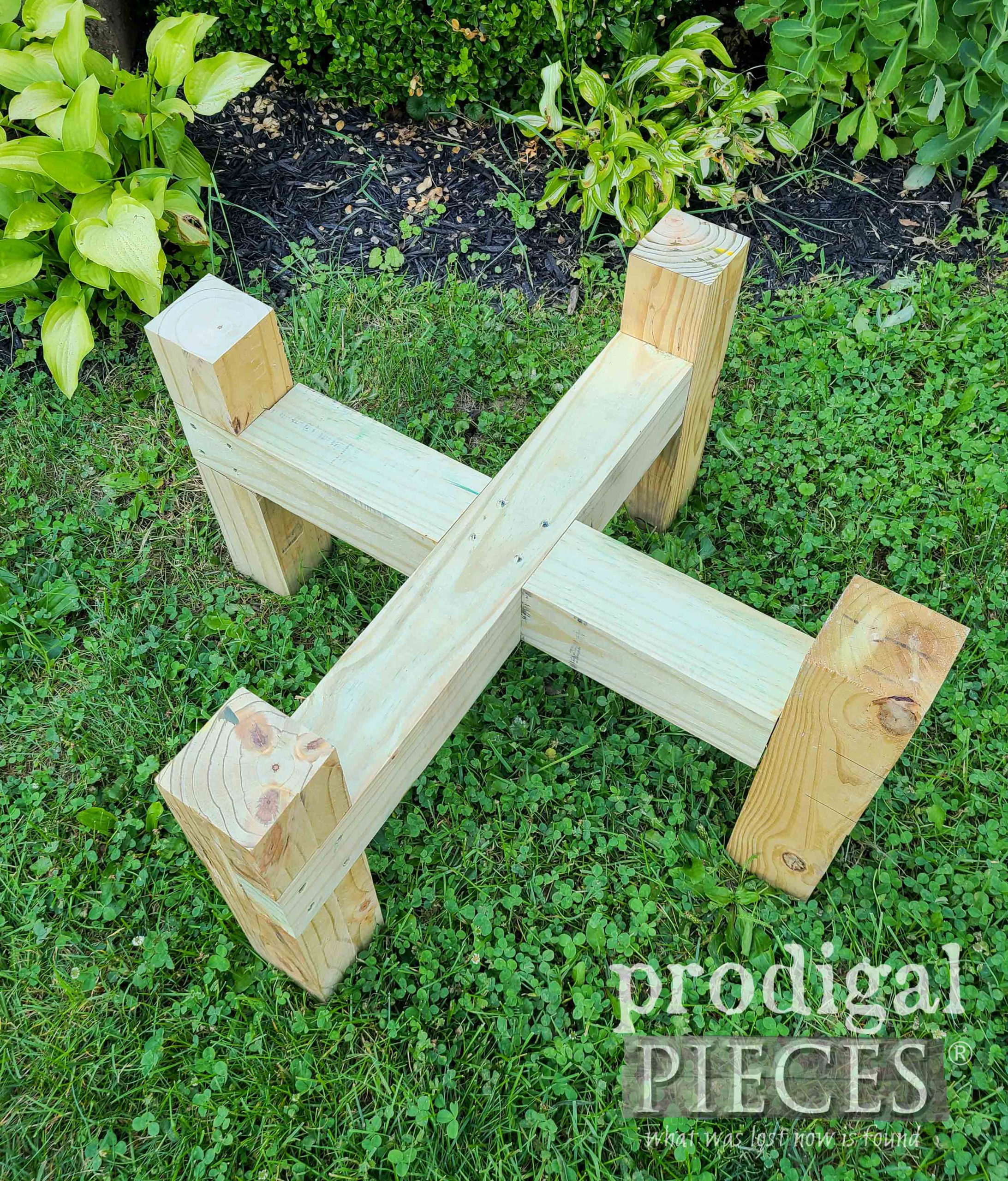 DIY Rain Barrel Stand by Prodigal Pieces | prodigalpieces.com #prodigalpieces #diy