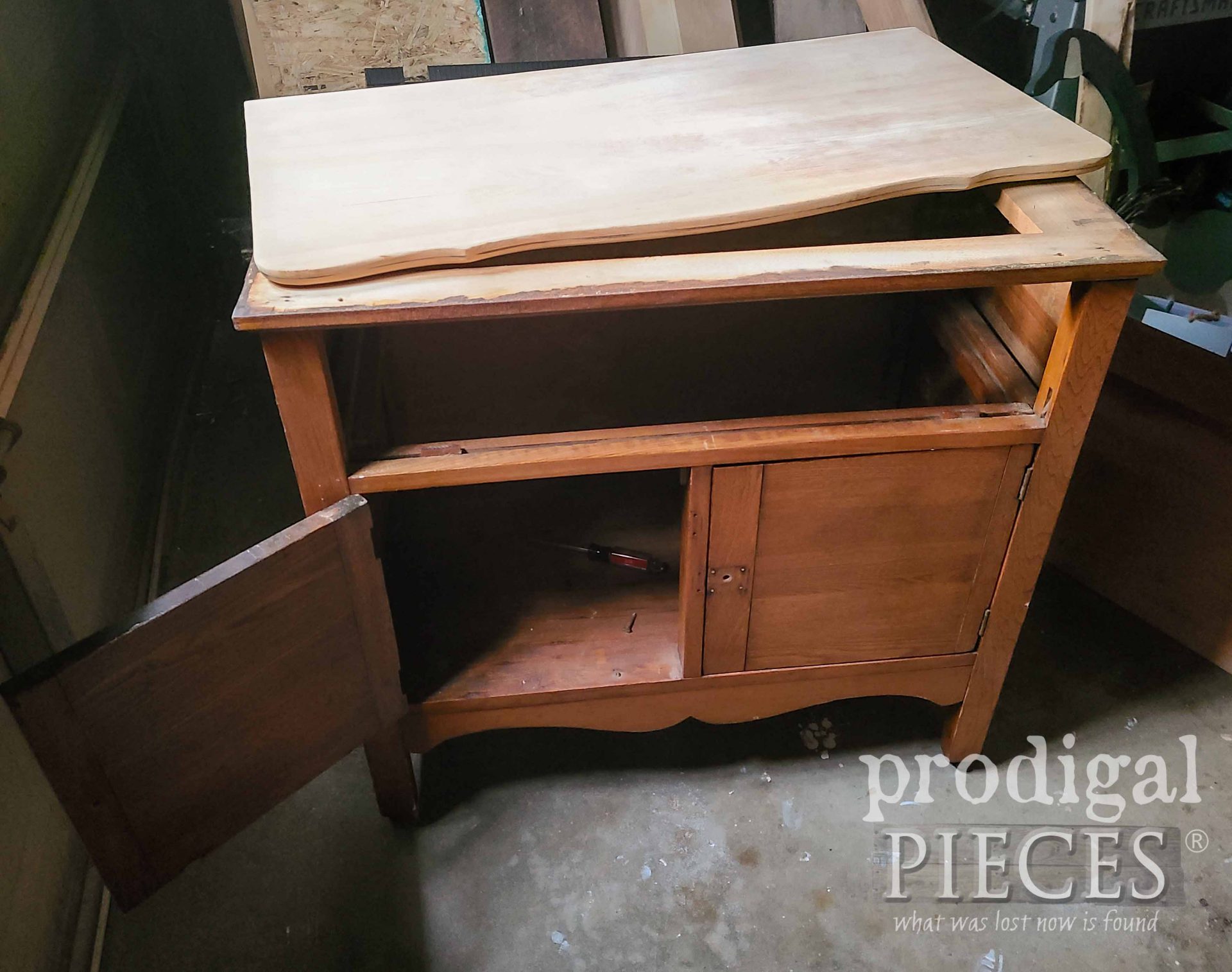 Disassembled Wash Stand | prodigalpieces.com