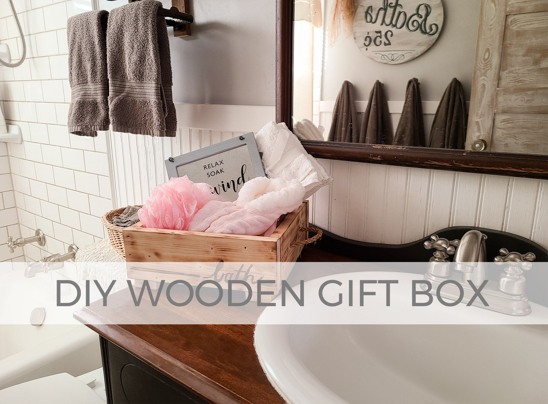 DIY Wooden Gift Box with Tutorial for 3 Different Last-Minute Gifts by Larissa of Prodigal Pieces | prodigalpieces.com #prodigalpieces