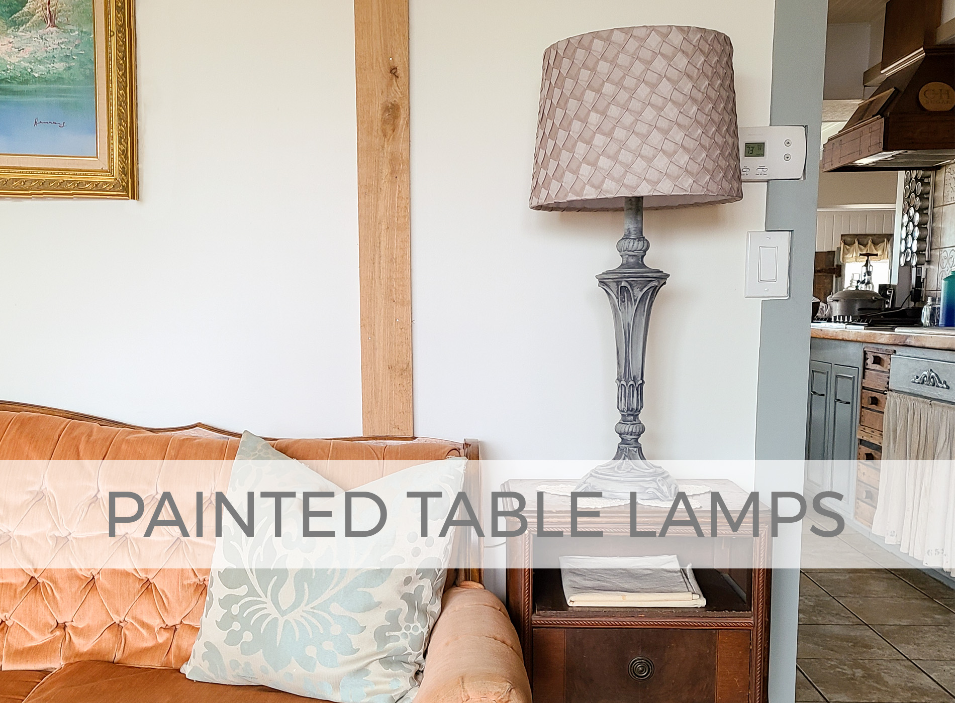 Painted Table Lamps The Easy Way by Larissa of Prodigal Pieces | prodigalpieces.com #prodigalpieces