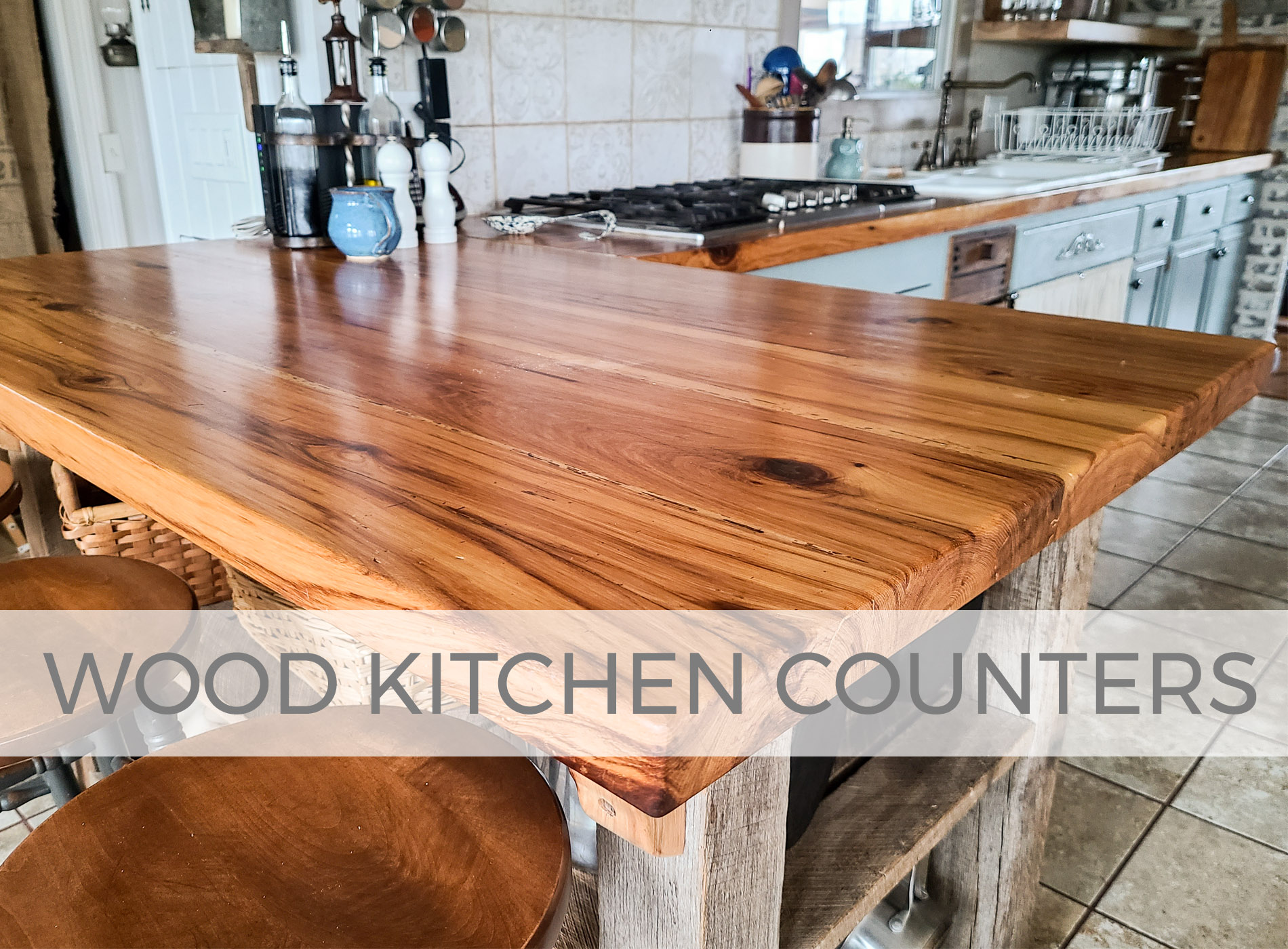 How to Finish Wood Kitchen Counters the Right Way by Larissa of Prodigal Pieces | prodigalpieces.com #prodigalpieces