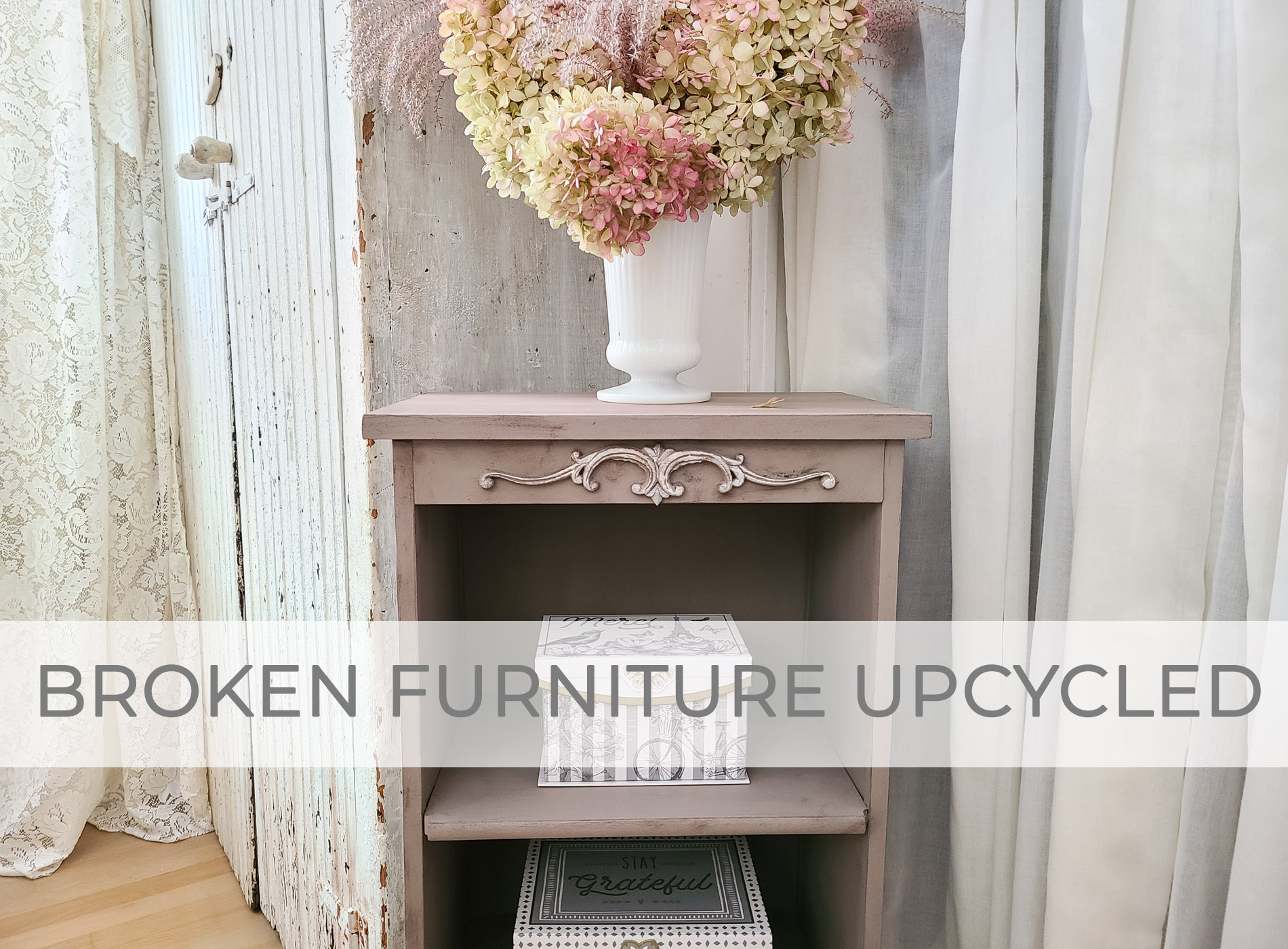 Broken Furniture Upcycled in to Home Decor | prodigalpieces.com #prodigalpieces