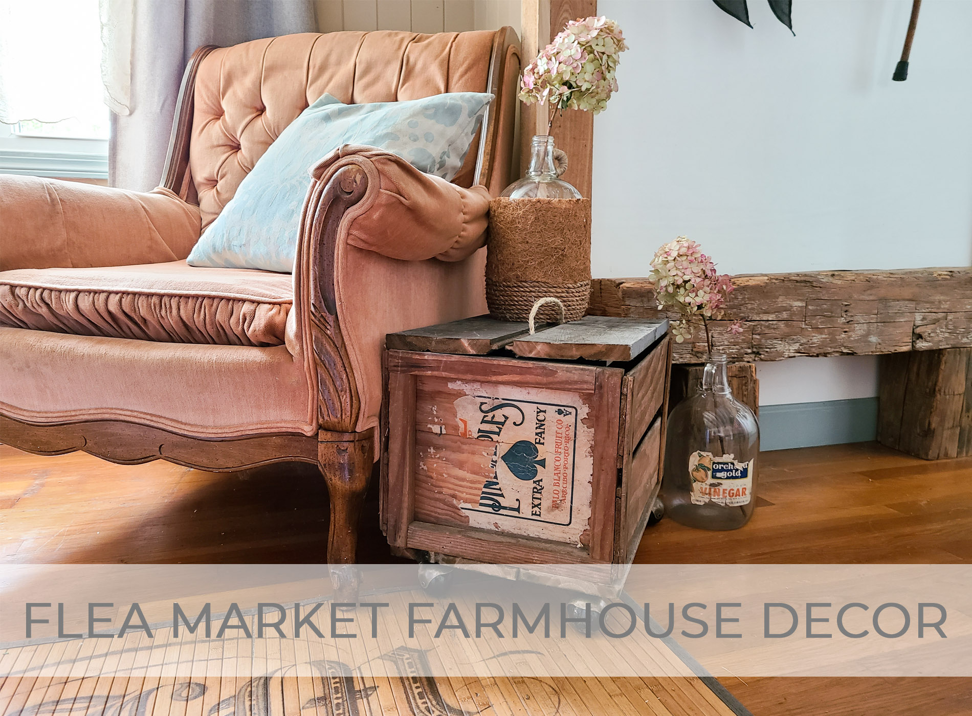 Flea Market Farmhouse Decor DIY Style by Larissa of Prodigal Pieces | prodigalpieces.com #prodigalpieces #farmhouse #home #diy #homedecor