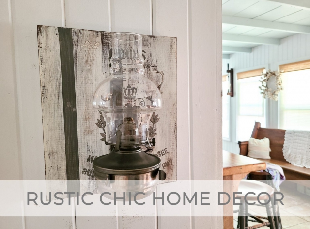 Rustic Chic Home Decor by Larissa of Prodigal Pieces | prodigalpieces.com