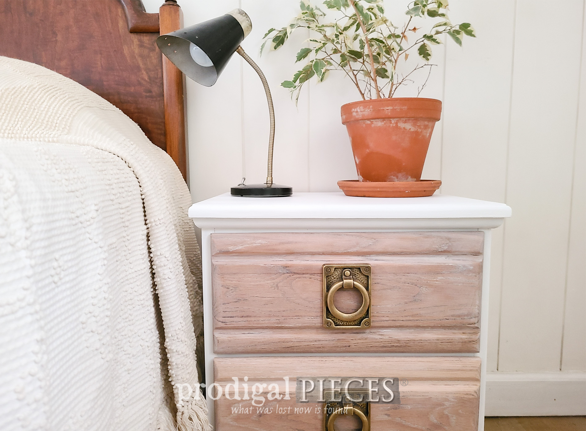 Featured Dated Vintage Nightstand Makeover for Boho Style by Larissa of Prodigal Pieces | prodigalpieces.com #prodigalpieces