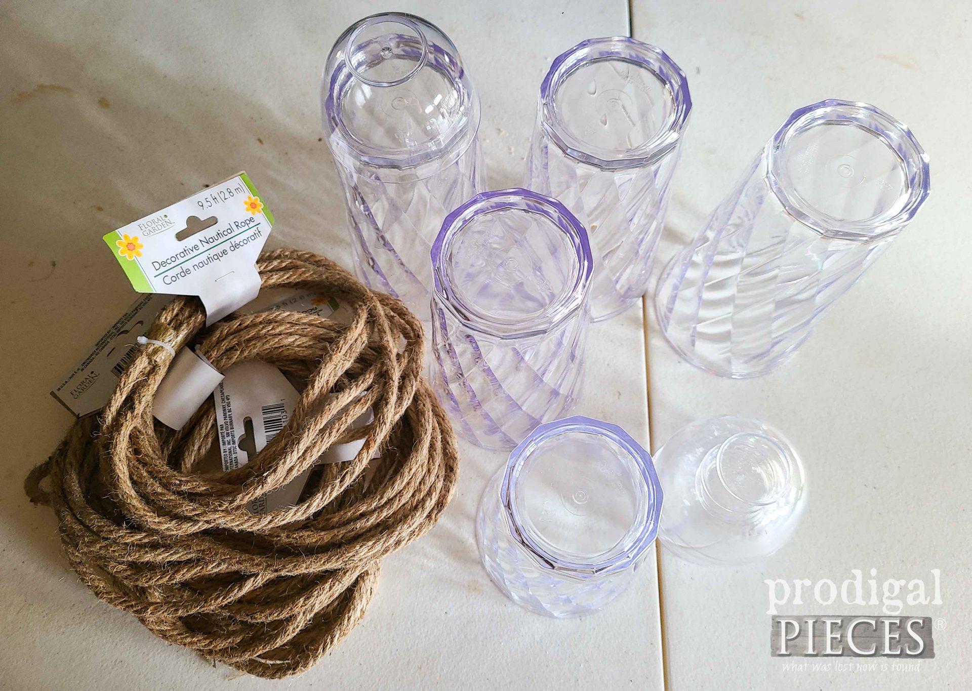 DIY Zinc Bells Supplies from a dollar store | prodigalpieces.com