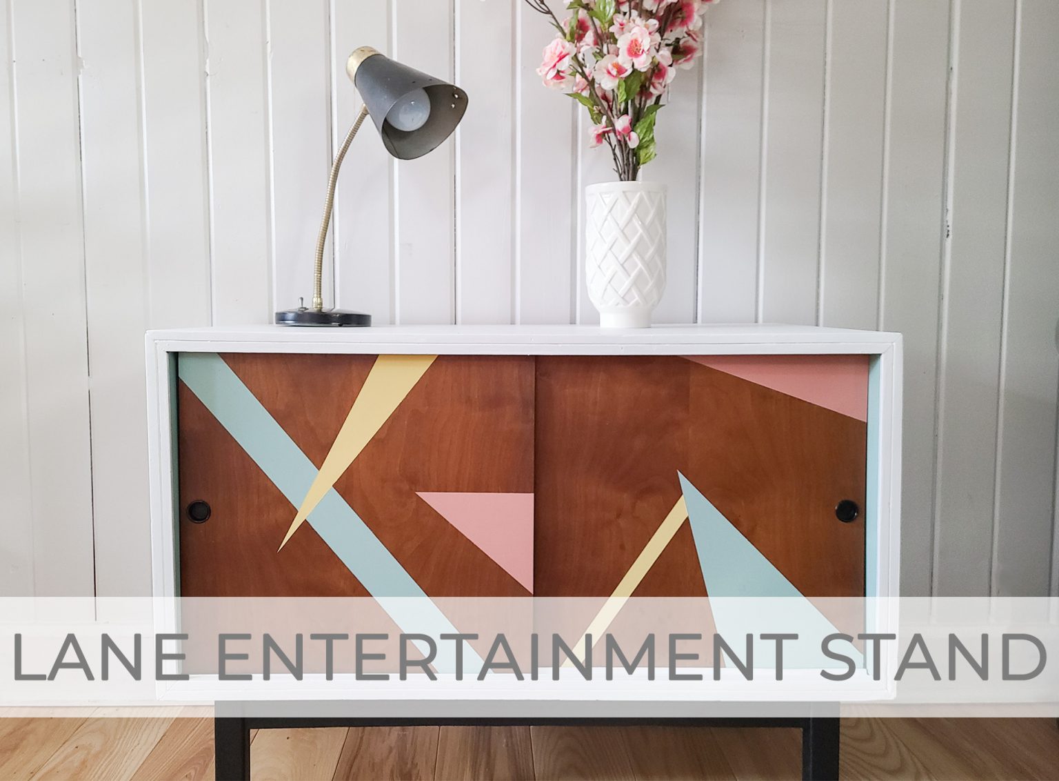 Vintage Lane Entertainment Stand Makeover by Larissa of Prodigal Pieces | prodigalpieces.com #prodigalpieces