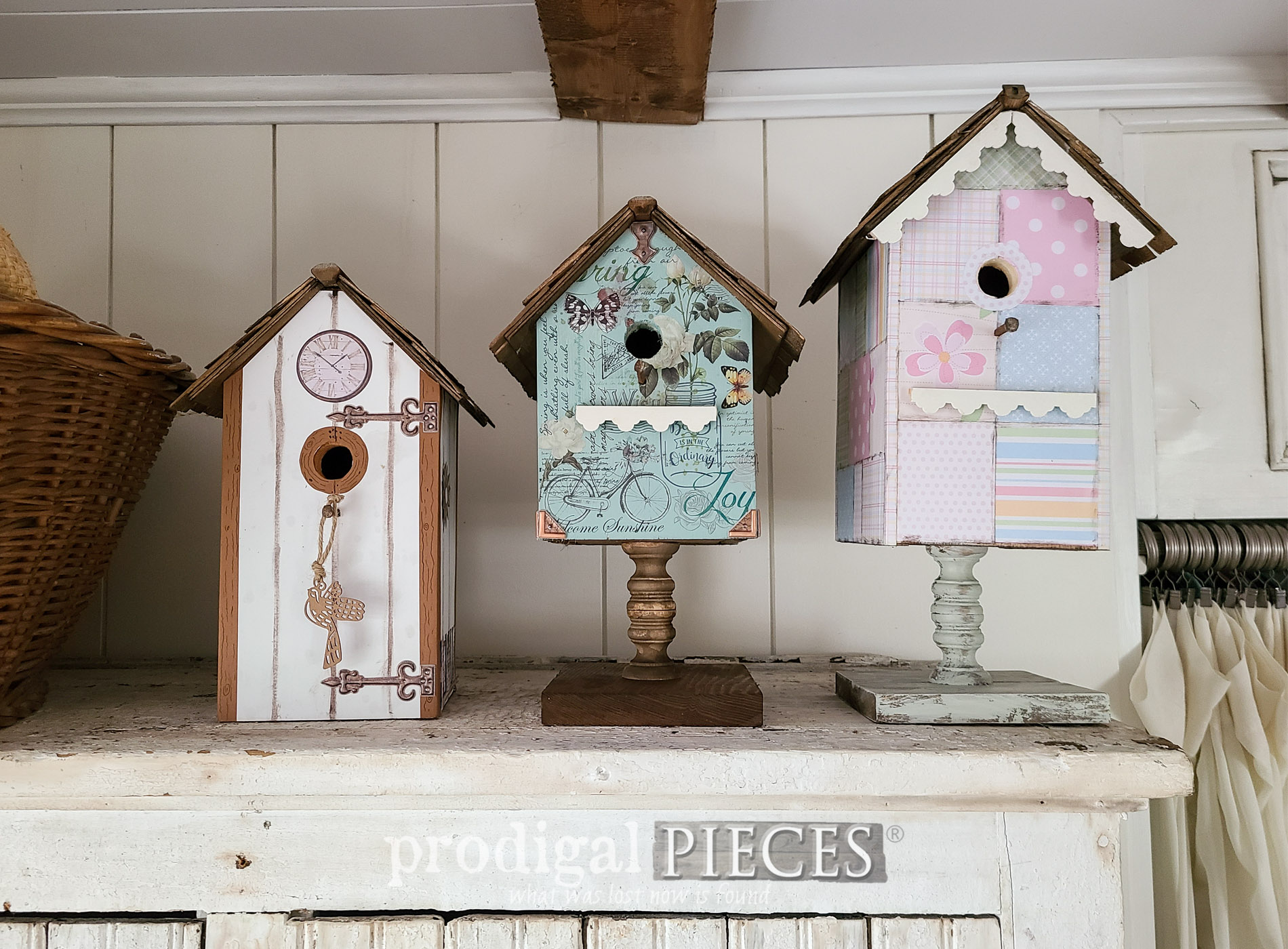 Featured DIY Birdhouse for Prodigal Pieces KIDS Create | Tutorial at prodigalpieces.com #prodigalpieces #tutorial #kids #spring