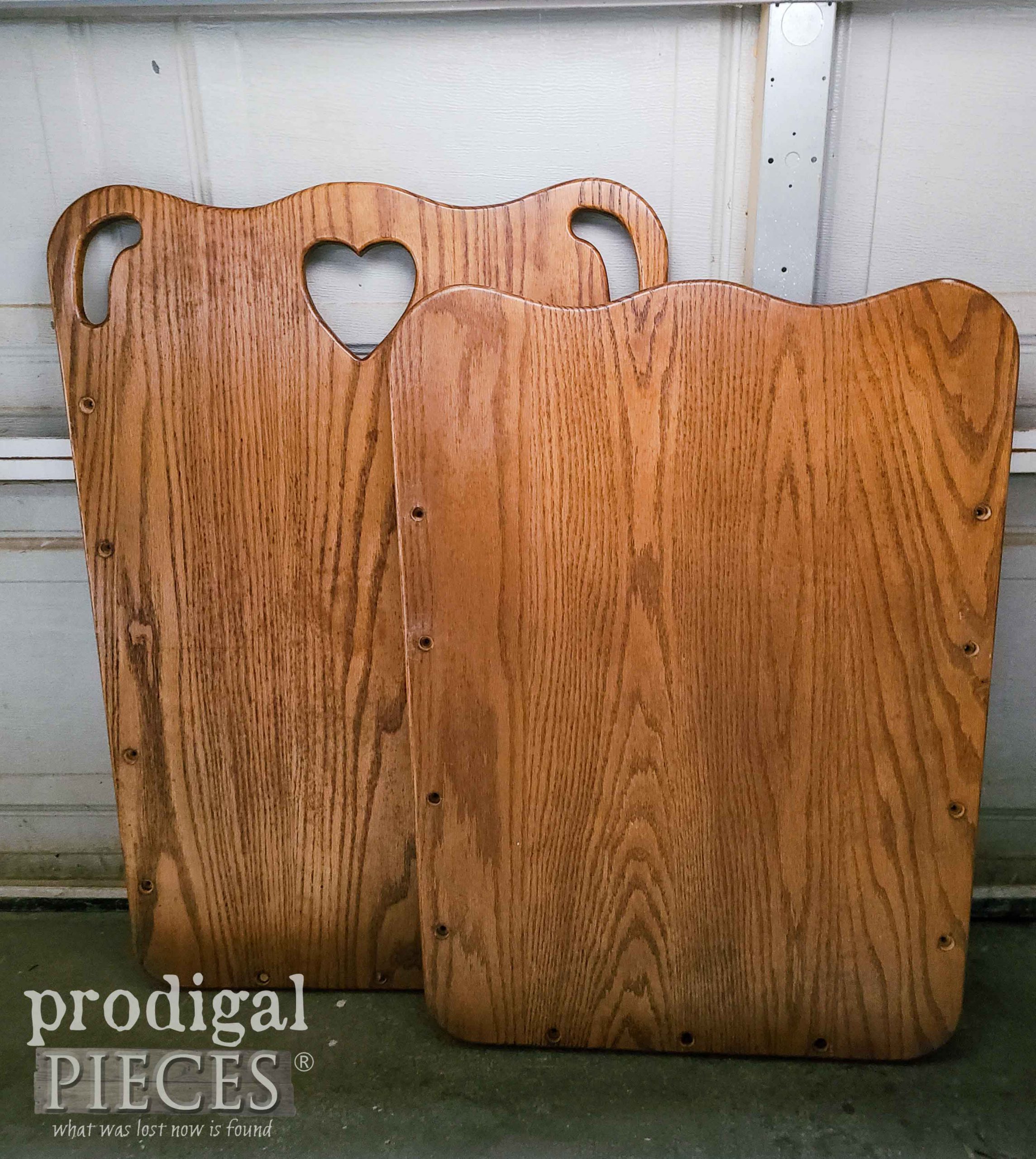 Upcycled Broken Cradle Ends Before | prodigalpieces.com
