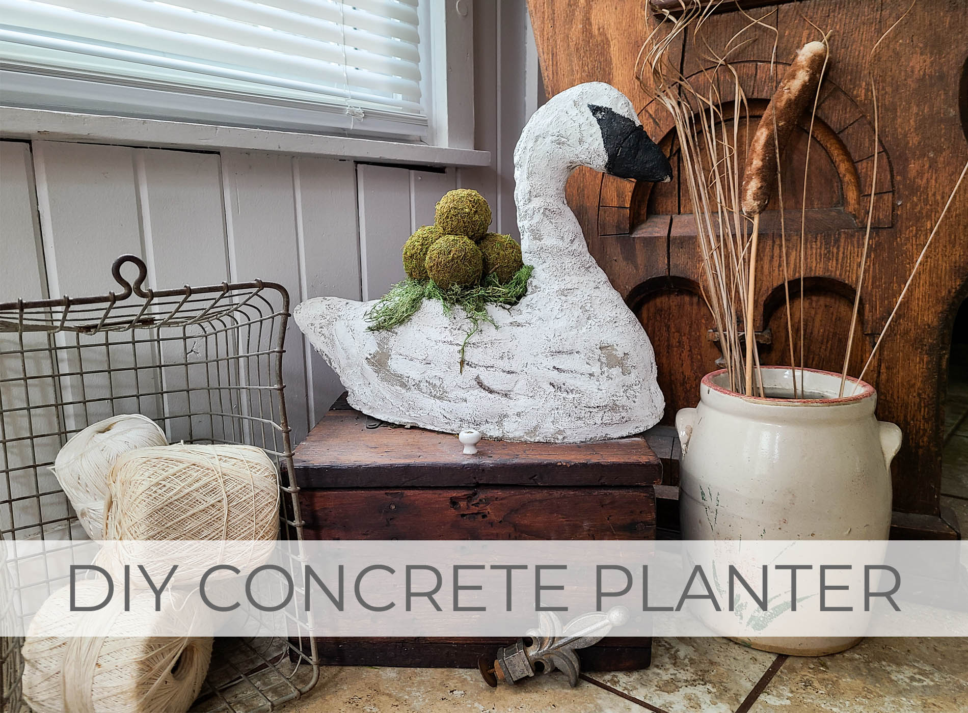 DIY Concrete Planter Tutorial by Larissa of Prodigal Pieces | prodigalpieces.com #prodigalpieces