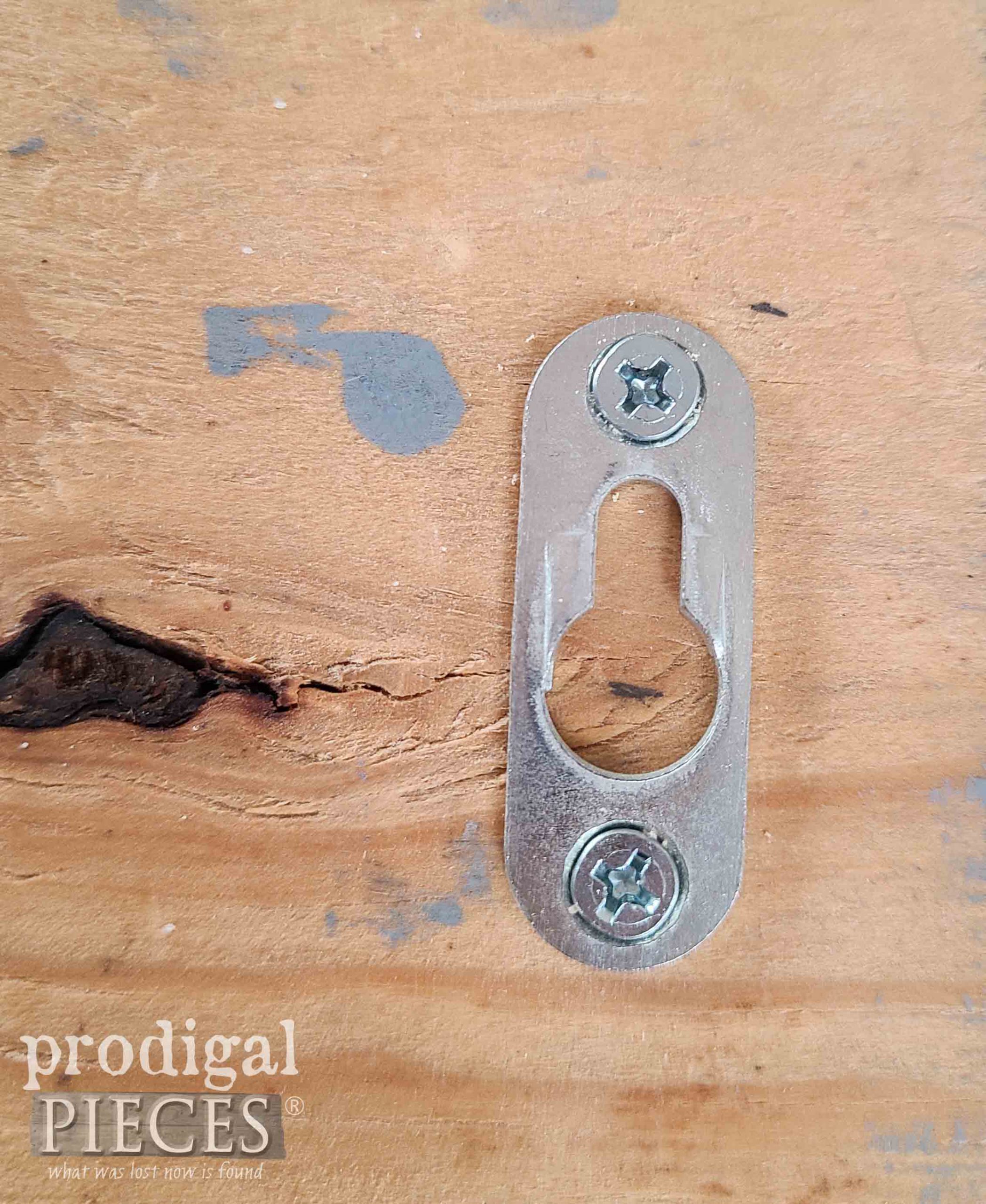 Keyhole Hardware for Flush Mount | prodigalpieces.com