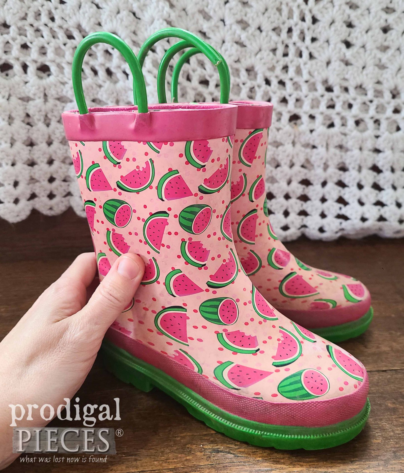 Kids Rubber Boots Before | prodigalpieces.com