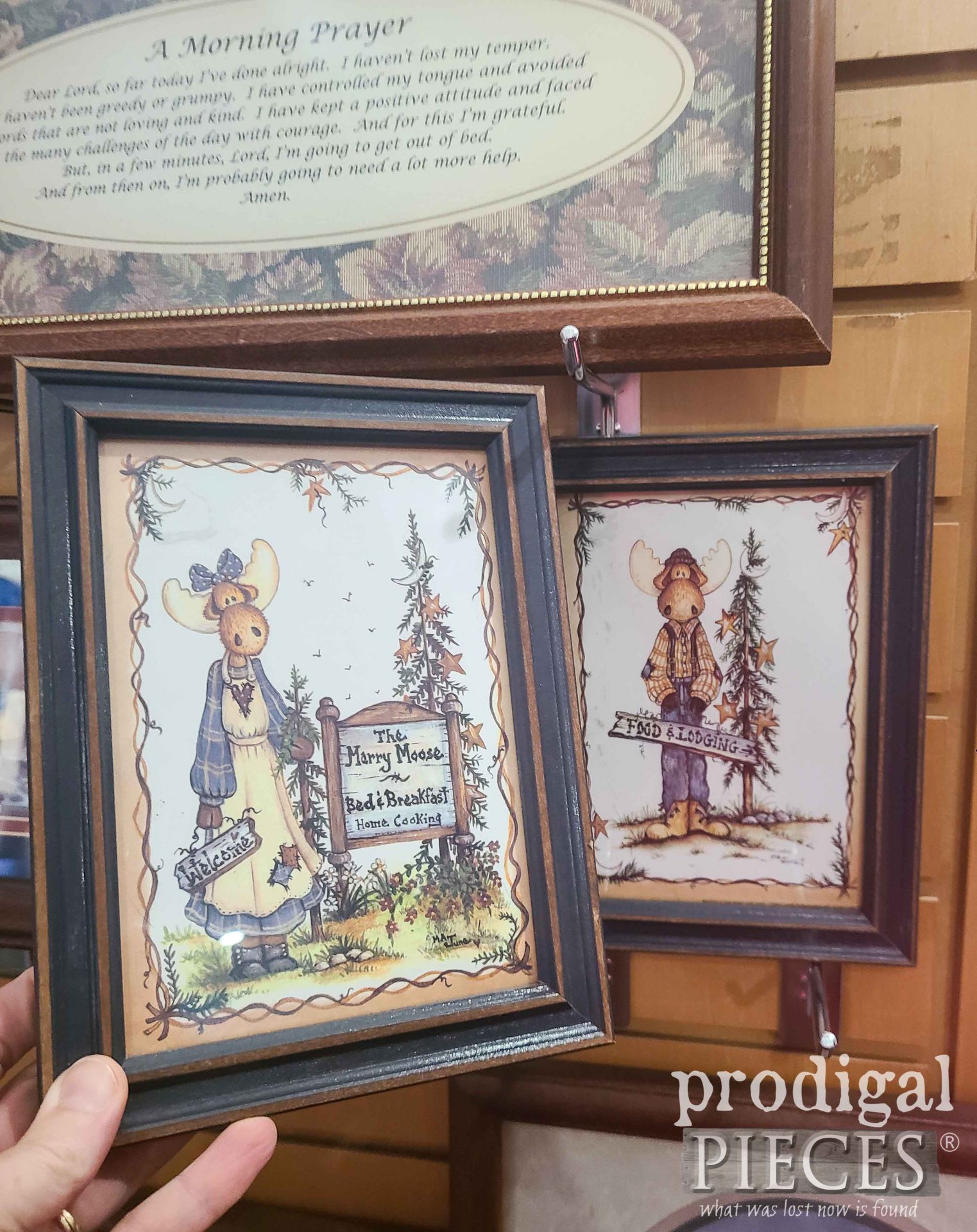 Thrift Store Frames Before Upcycle by Larissa of Prodigal Pieces | prodigalpieces.com