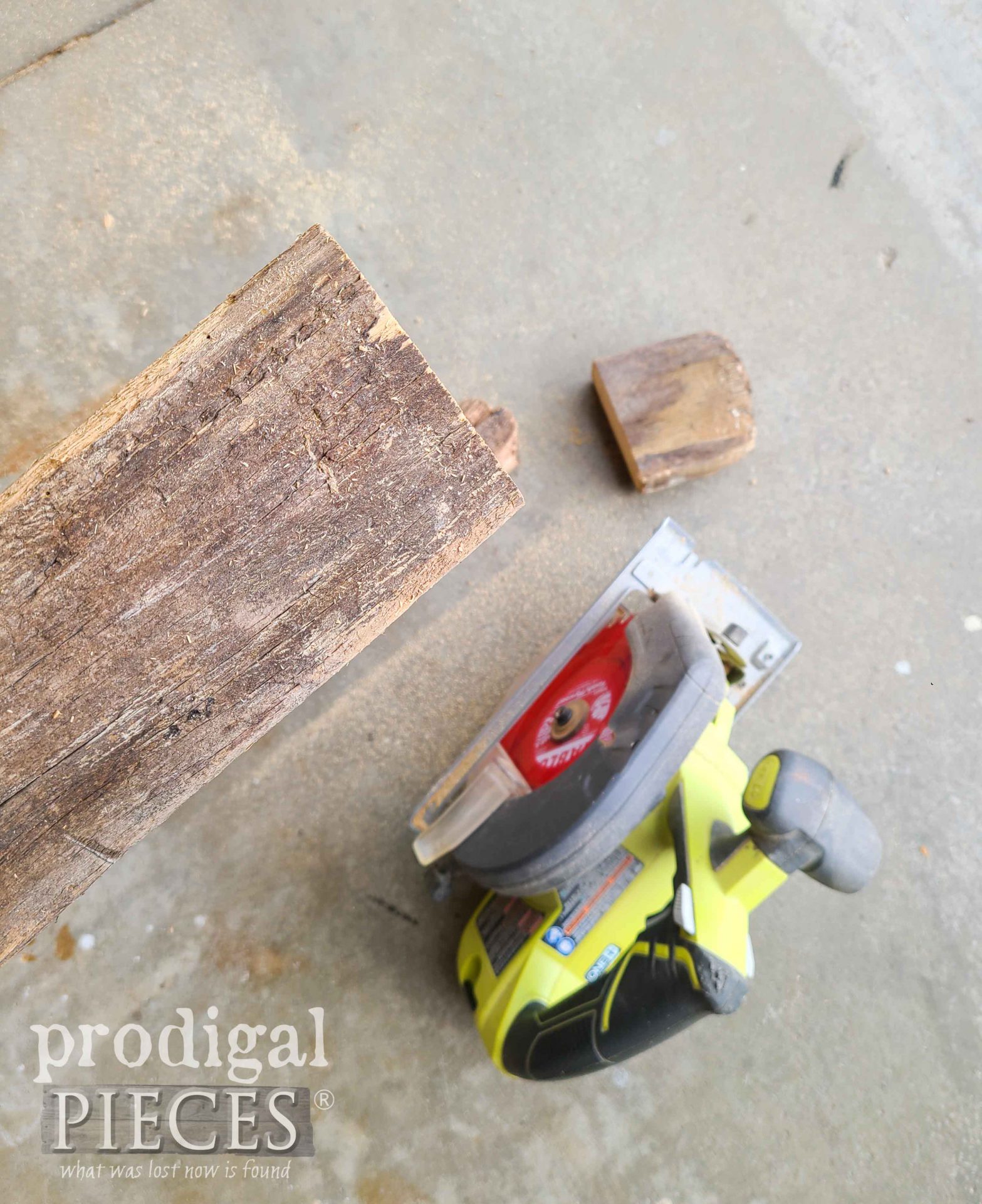 Cutting Damaged Ladder Ends | prodigalpieces.com
