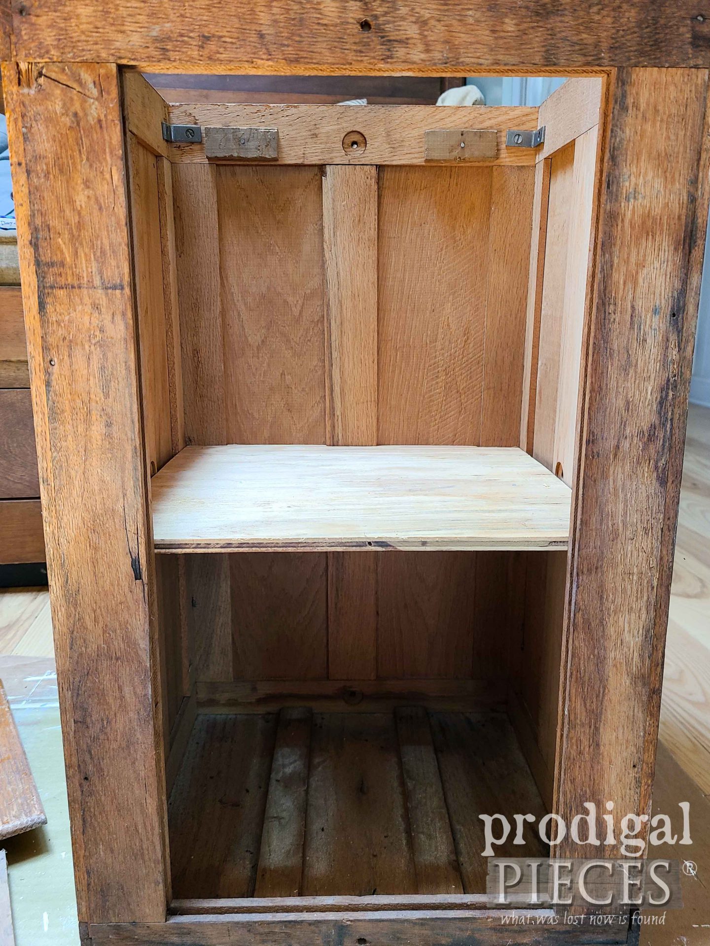 Custom Build Filing Cabinet Drawer Shelf | prodigalpieces.com #prodigalpieces