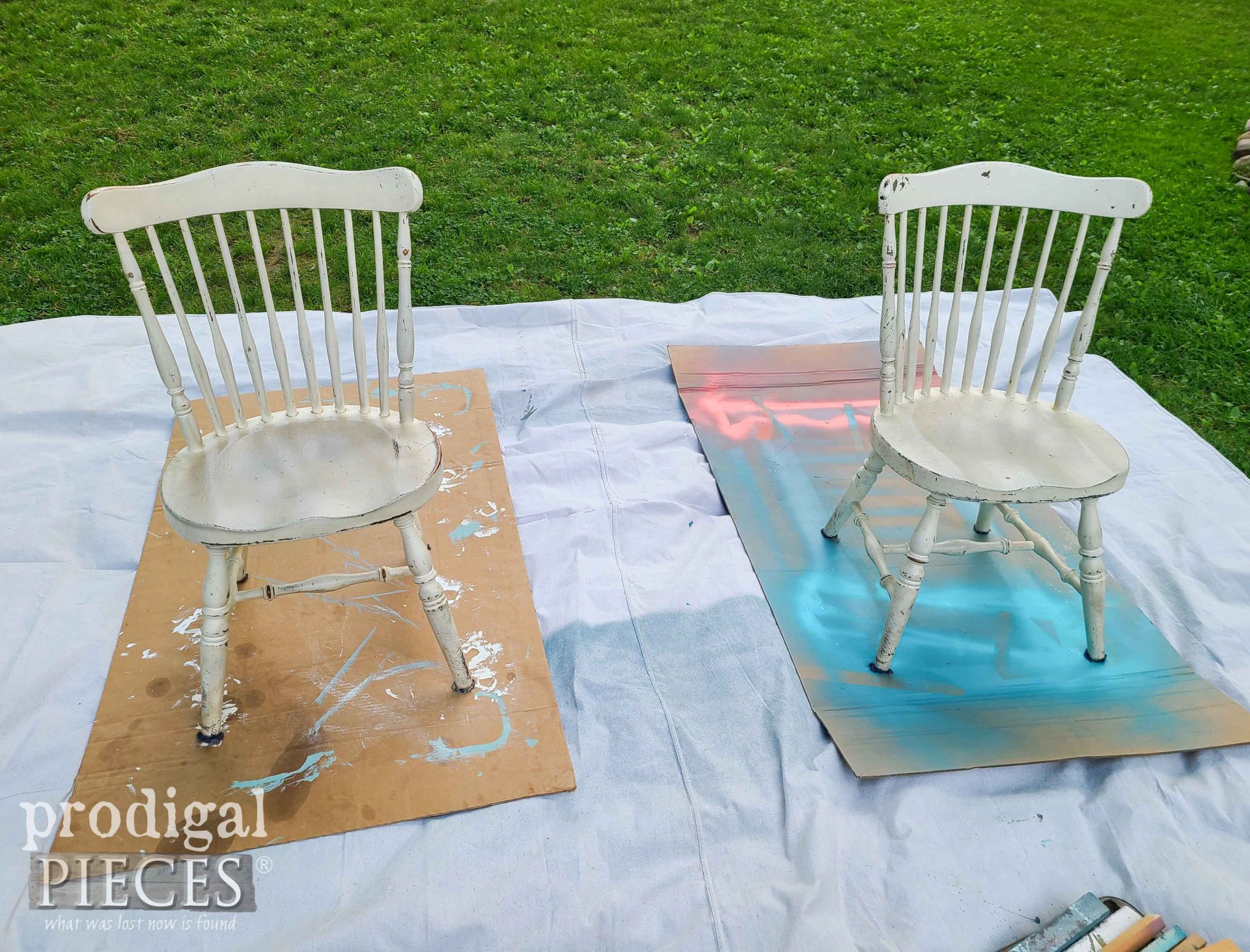 Dining Room Chairs Before Makeover | prodigalpieces.com #prodigalpieces