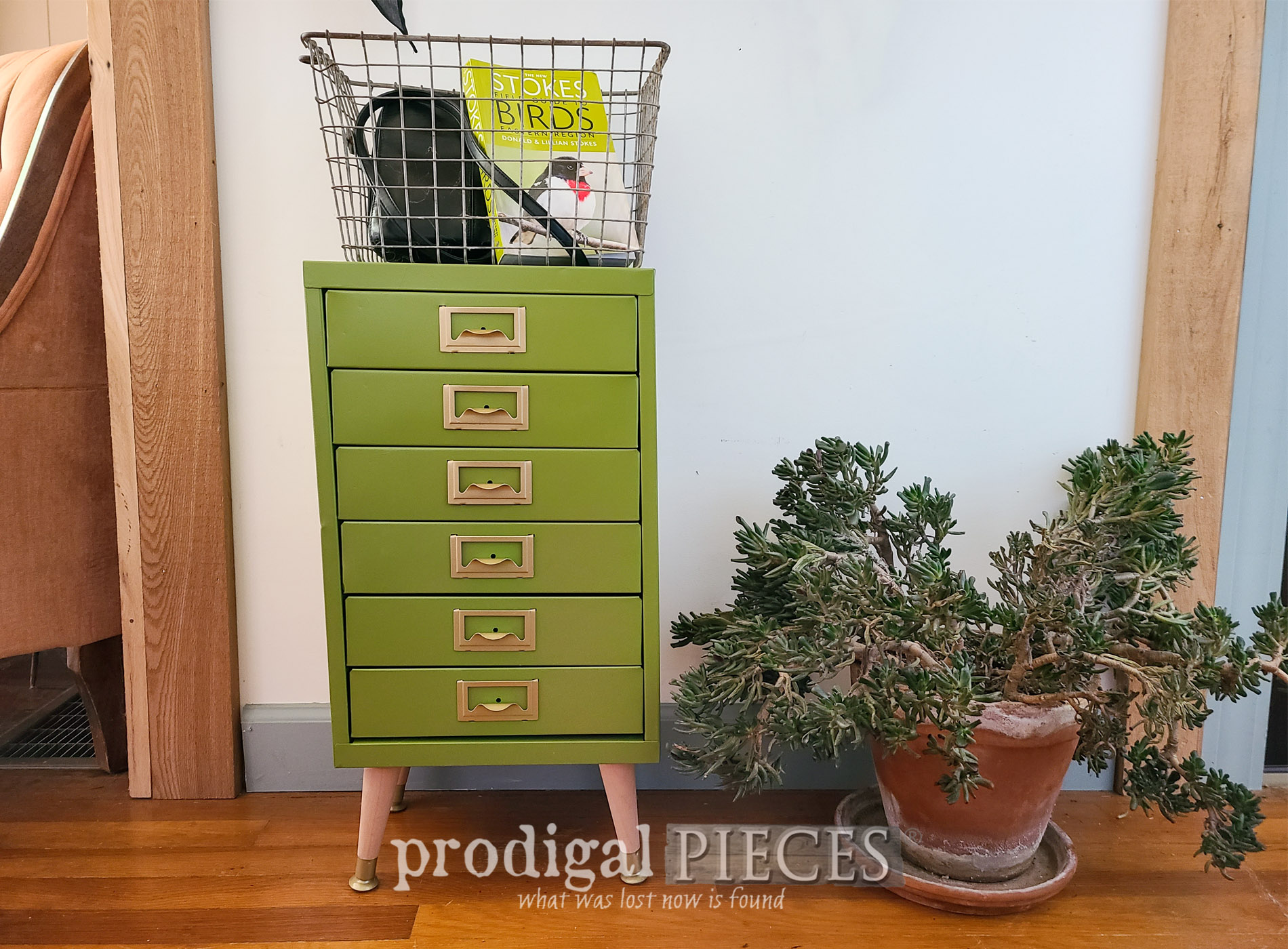 DIY Featured Vintage Filing Cabinet Makeover by Larissa of Prodigal Pieces | prodigalpieces.com #prodigalpieces #diy #vintage #furniture