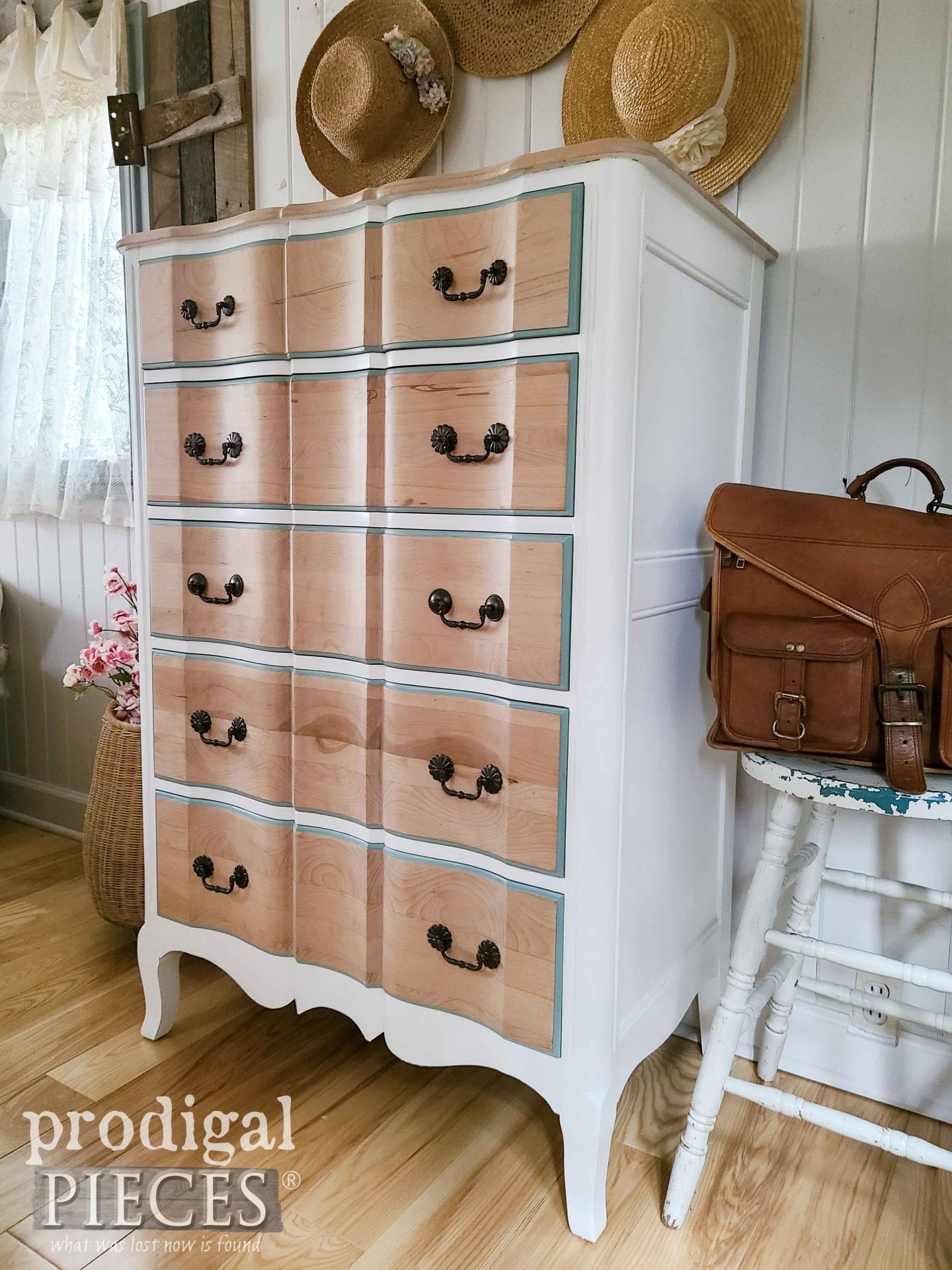 French Provincial Chest of Drawers Makeover by Larissa of Prodigal Pieces | prodigalpieces.com #prodigalpieces #vintage #makeover #diy