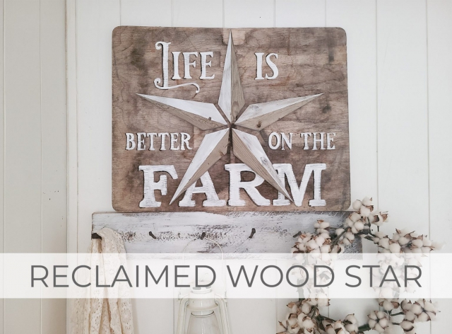 Showcase of Reclaimed Wood Star by Larissa of Prodigal Pieces | prodigalpieces.com #prodigalpieces