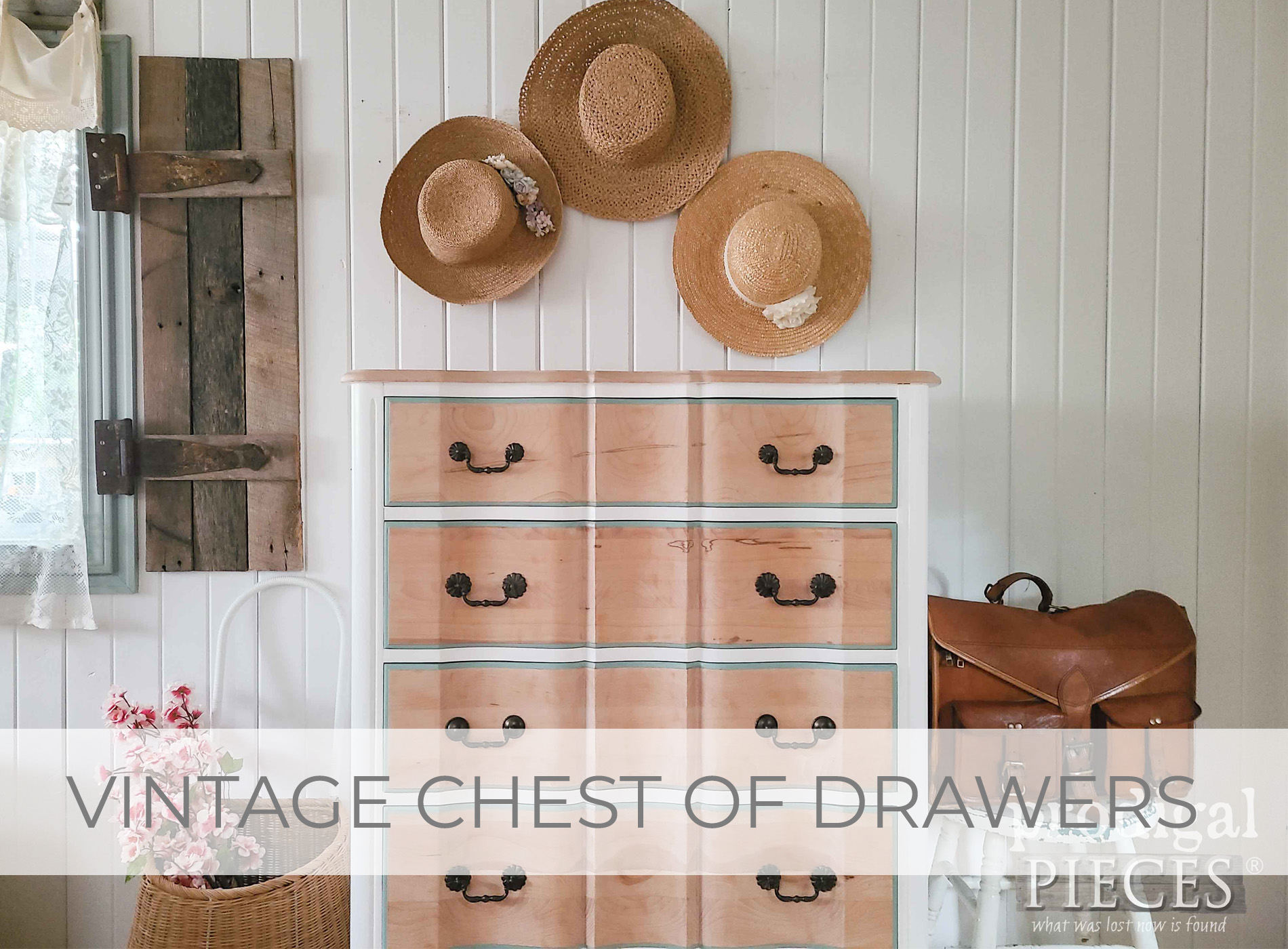 Showcase Feature of Vintage Chest of Drawers Makeover by Larissa of Prodigal Pieces | prodigalpieces.com #prodigalpieces