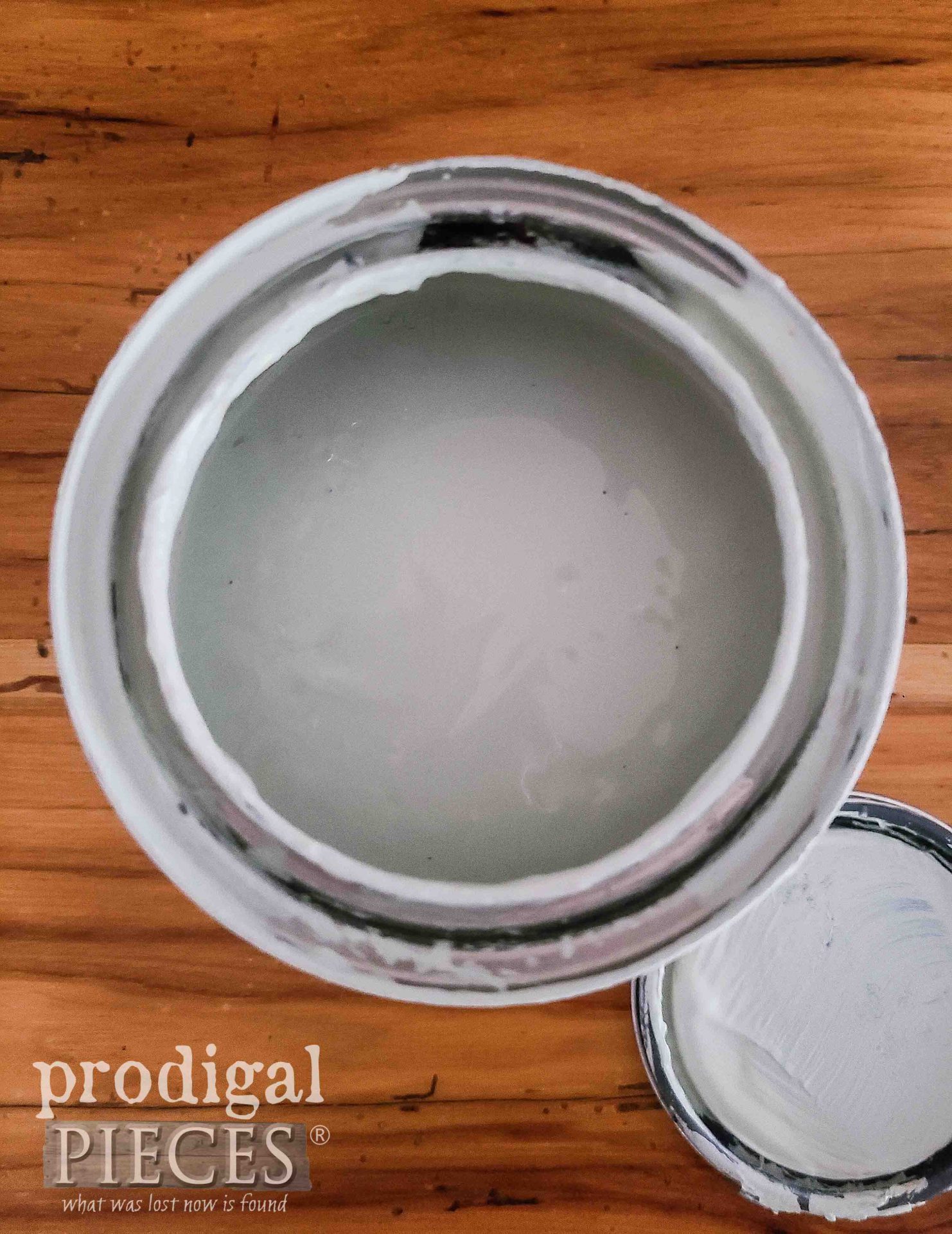Soft Green Paint for Pie Safe | prodigalpieces.com #prodigalpieces