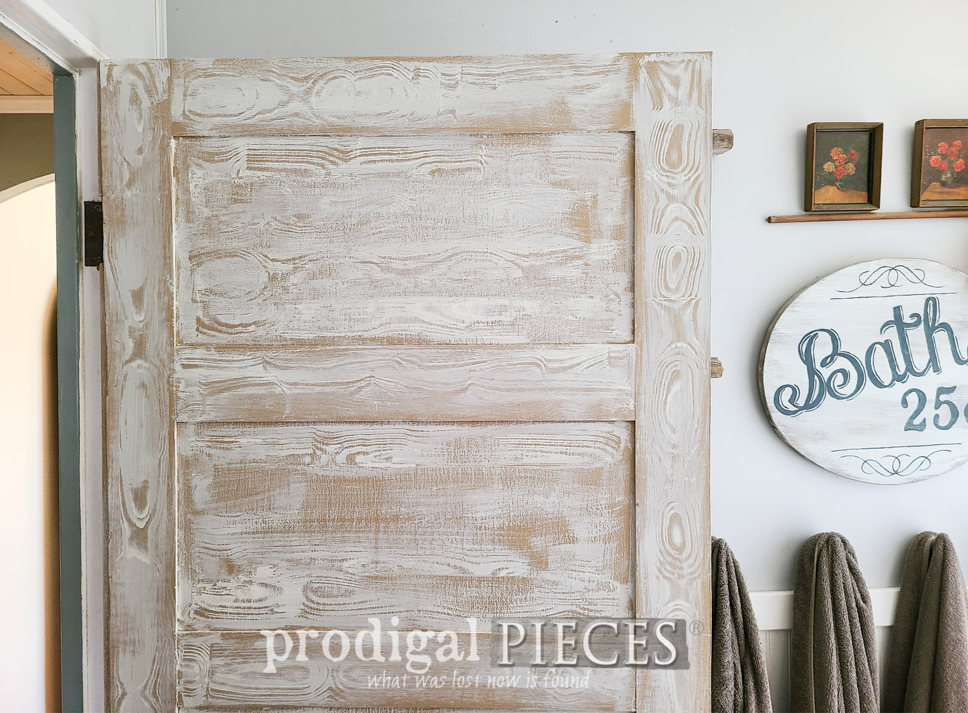 Featured DIY Hollow Core Door Makeover for Any Style Decor by Larissa of Prodigal Pieces | prodigalpieces.com #prodigalpieces #diy #remodeling #homedecor