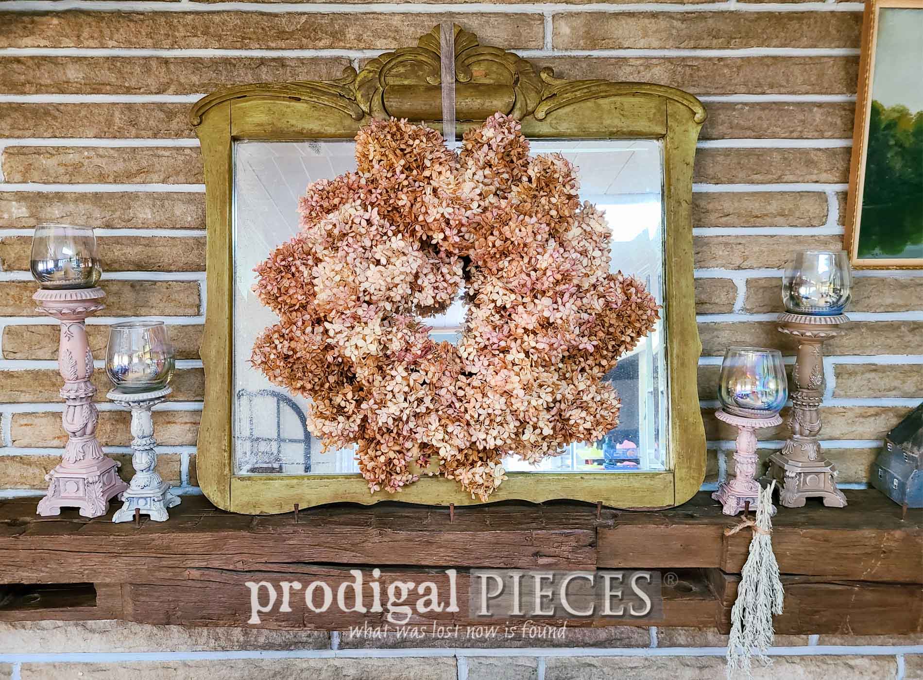 Featured Thrifted Candlesticks Makeover by Larissa of Prodigal Pieces | prodigalpieces.com #prodigalpieces #farmhouse #thrifty #diy