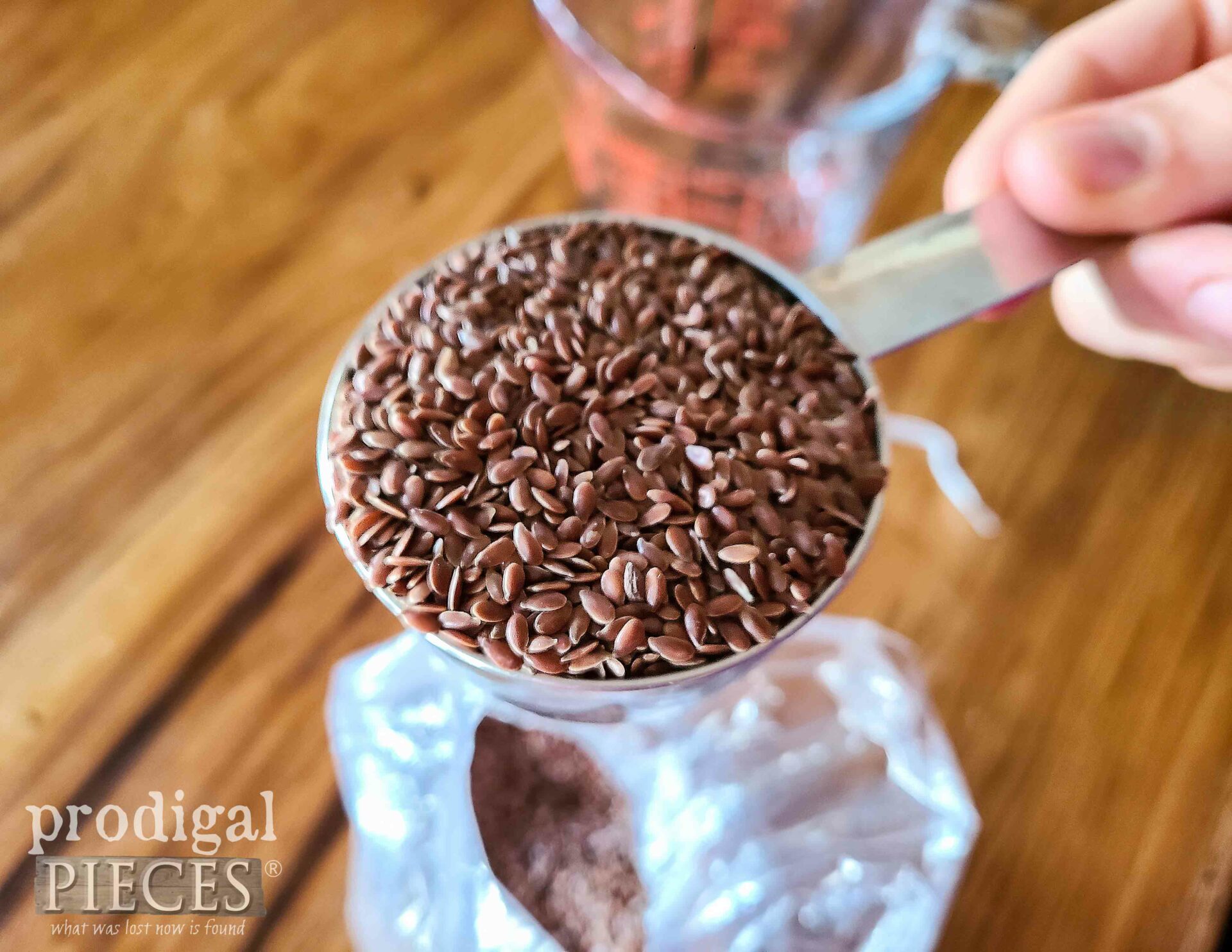 Flax Seeds for DIY Flaxseed Hair Gel | prodigalpieces.com #prodigalpieces