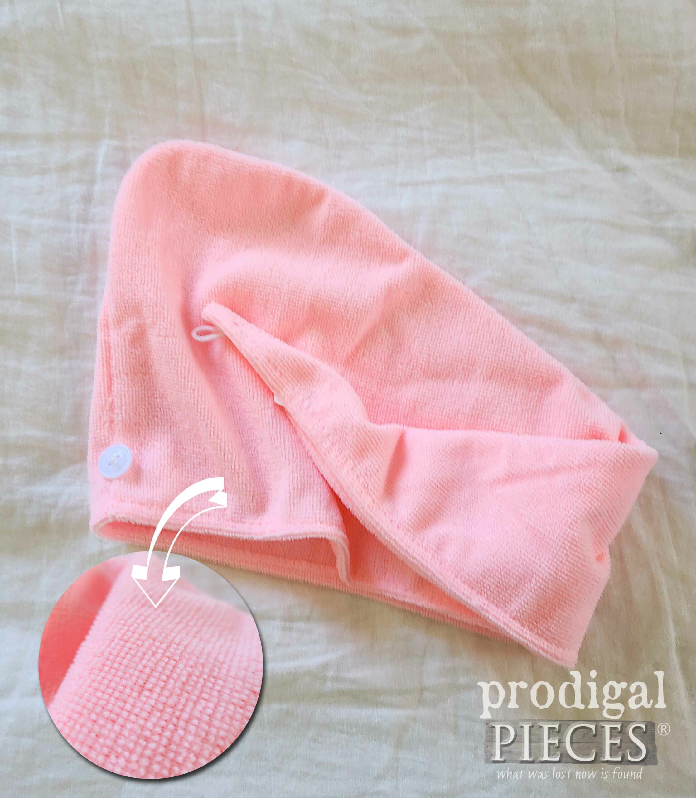 Microfiber Hair Towel | prodigalpieces.com #prodigalpieces
