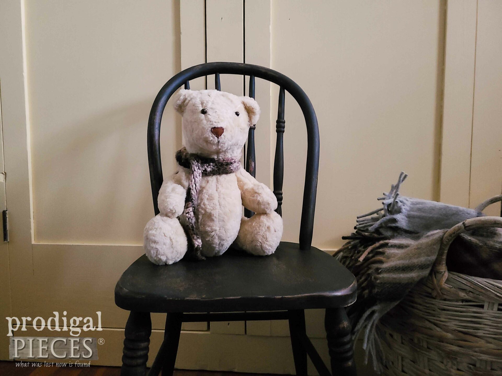 DIY Makeover of Two Antique Child's Chairs by Larissa of Prodigal Pieces | prodigalpieces.com #prodigalpieces 