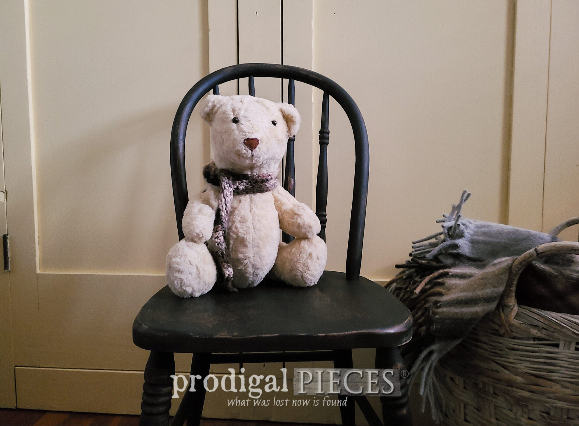 Old Rubber Feet on Antique Child's Chairs in Windsor Style | prodigalpieces.com #prodigalpieces