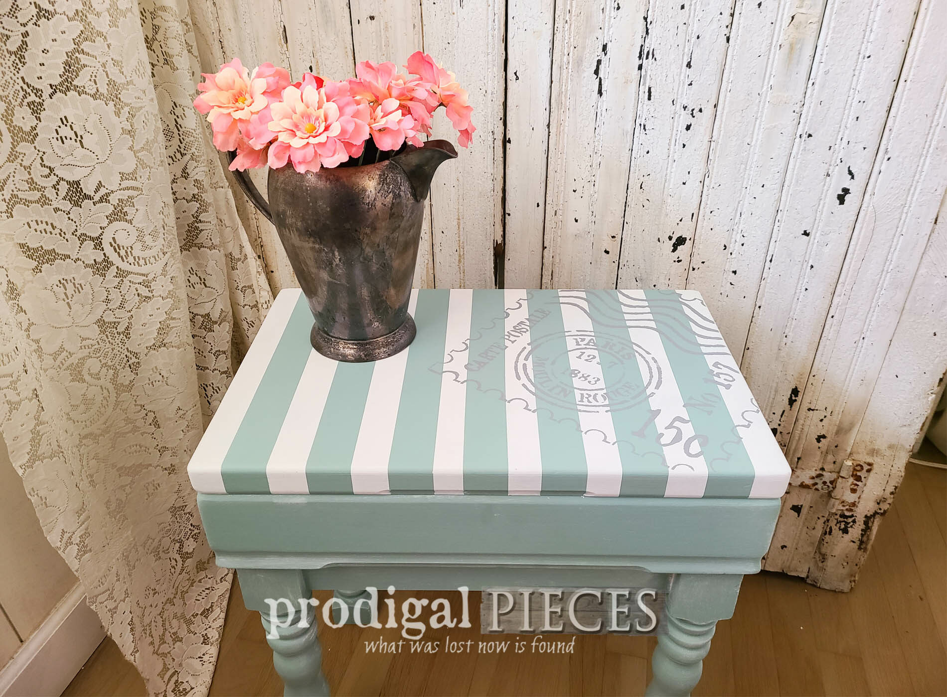 Featured Reclaimed Silverware Chest Storage Table by Larissa of Prodigal Pieces | prodigalpieces.com #prodigalpieces