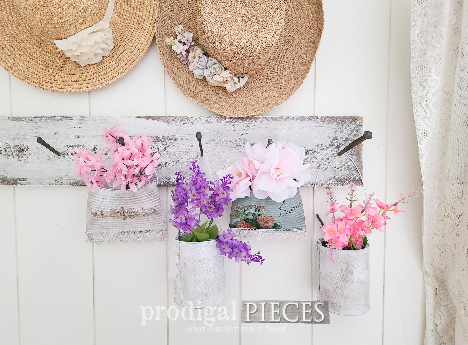 Featured Upcycled Tin Can Tutorial by Larissa of Prodigal Pieces | prodigalpieces.com #prodigalpieces