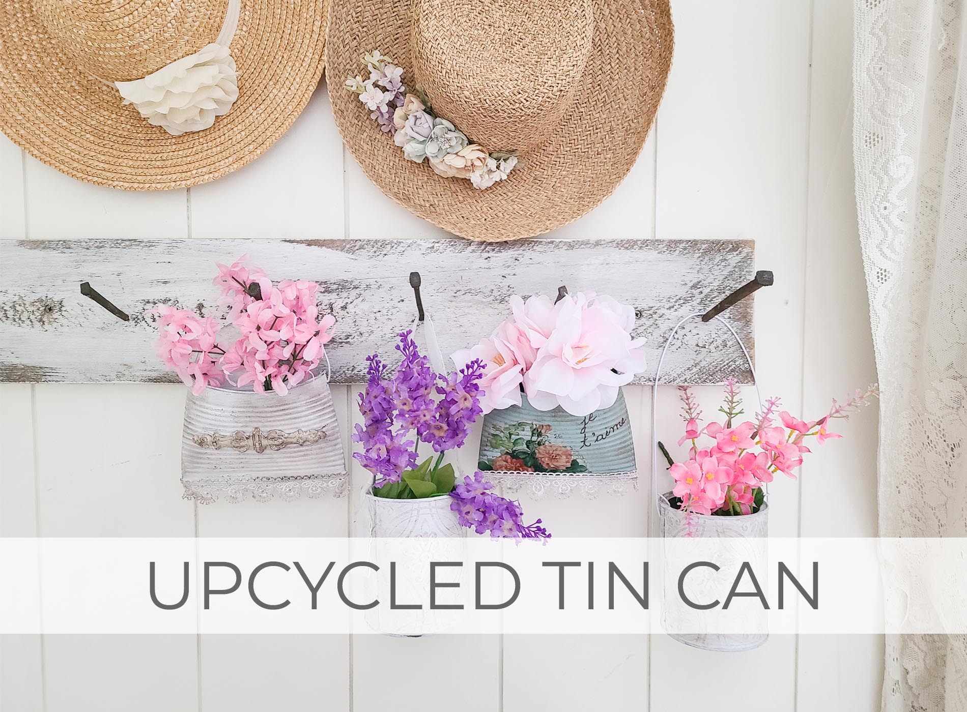 Showcase of Upcycled Tin Can by Larissa of Prodigal Pieces | prodigalpieces.com #prodigalpieces
