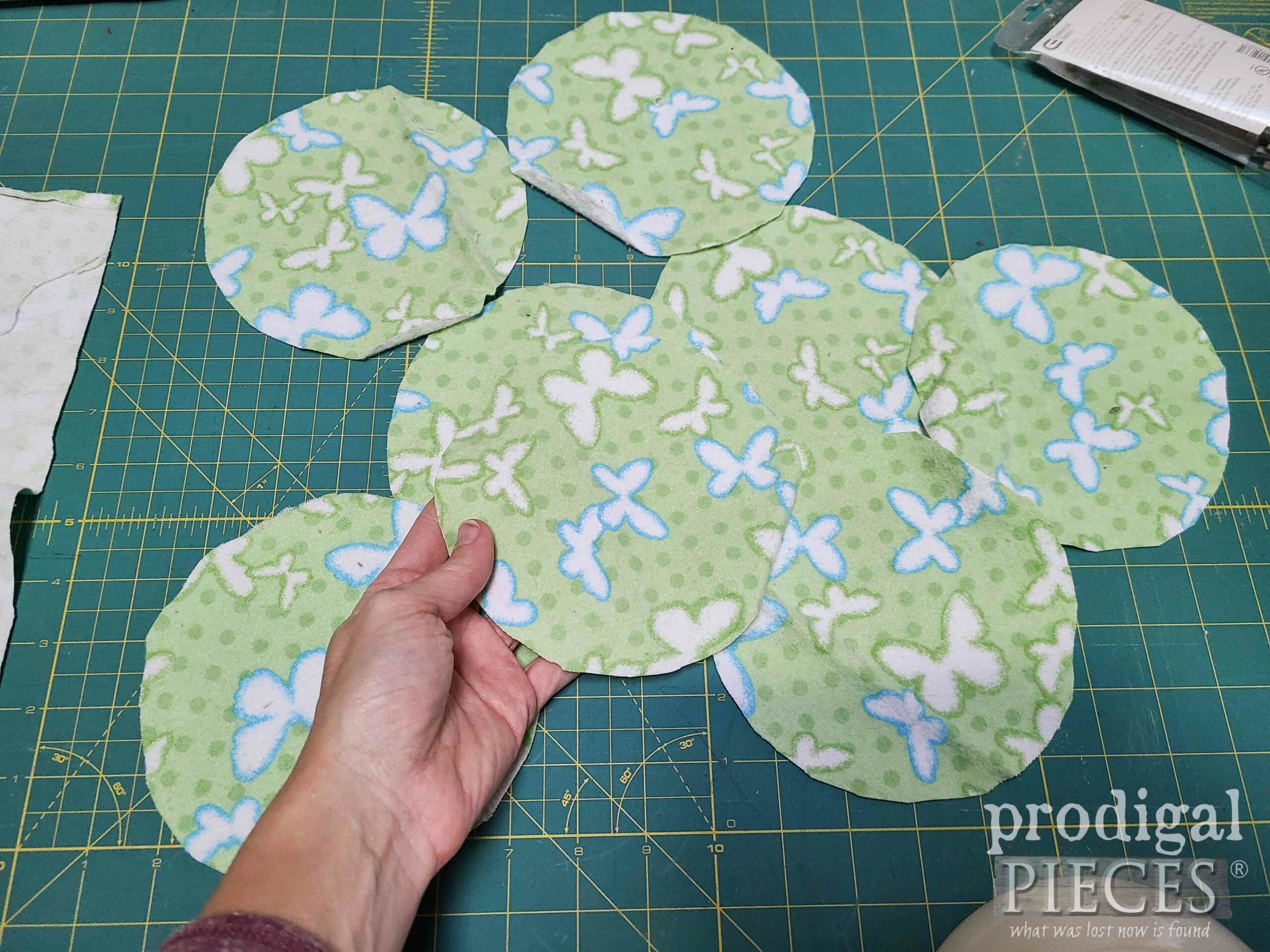 DIY Flannel Snuffle Board Fabric Pieces | prodigalpieces.com #prodigalpieces