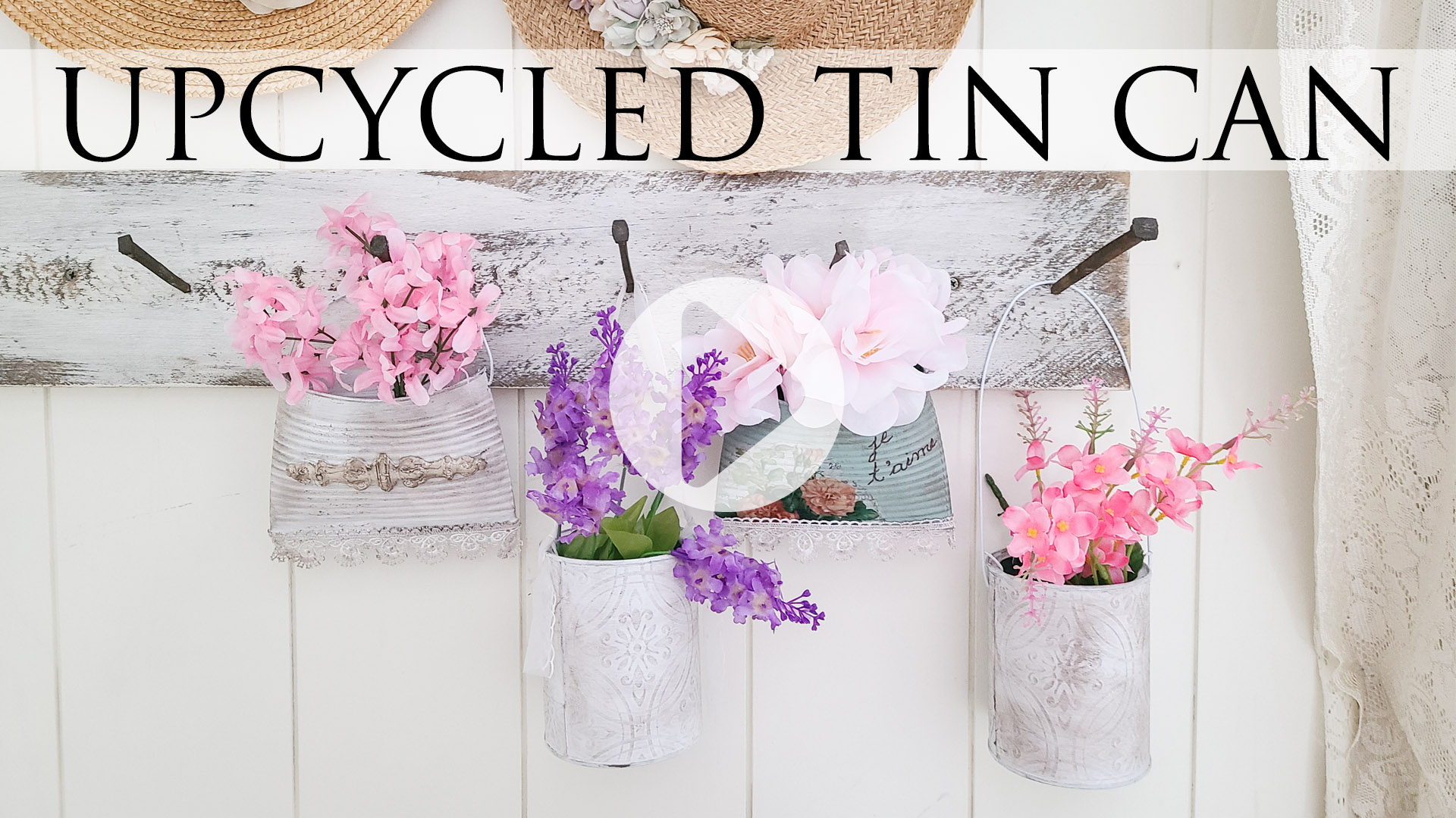 Video Tutorial for Upcycled Tin Can by Larissa of Prodigal Pieces | prodigalpieces.com #prodigalpieces