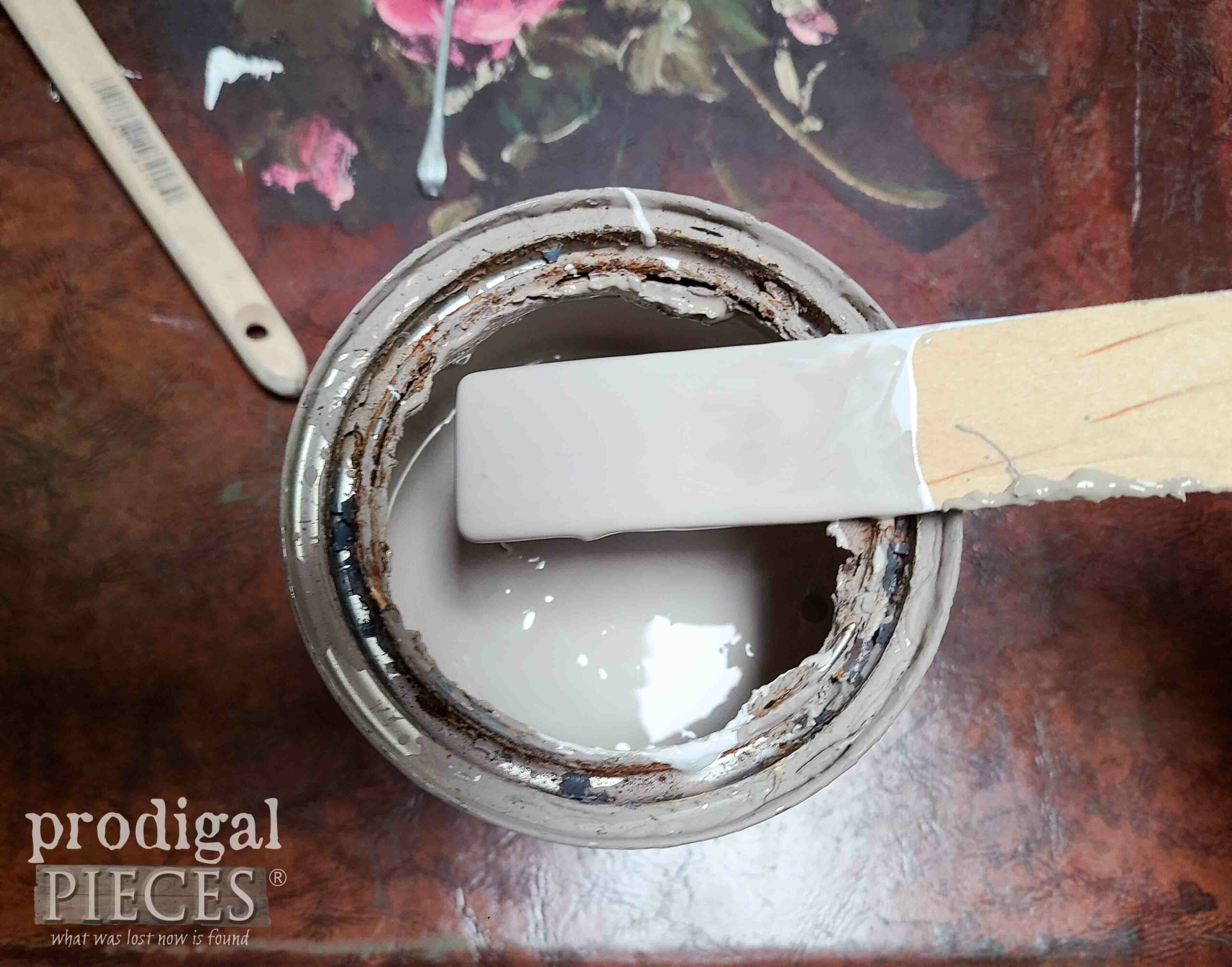 Custom-mixed Paint Color for Table Top | prodigalpieces.com 
