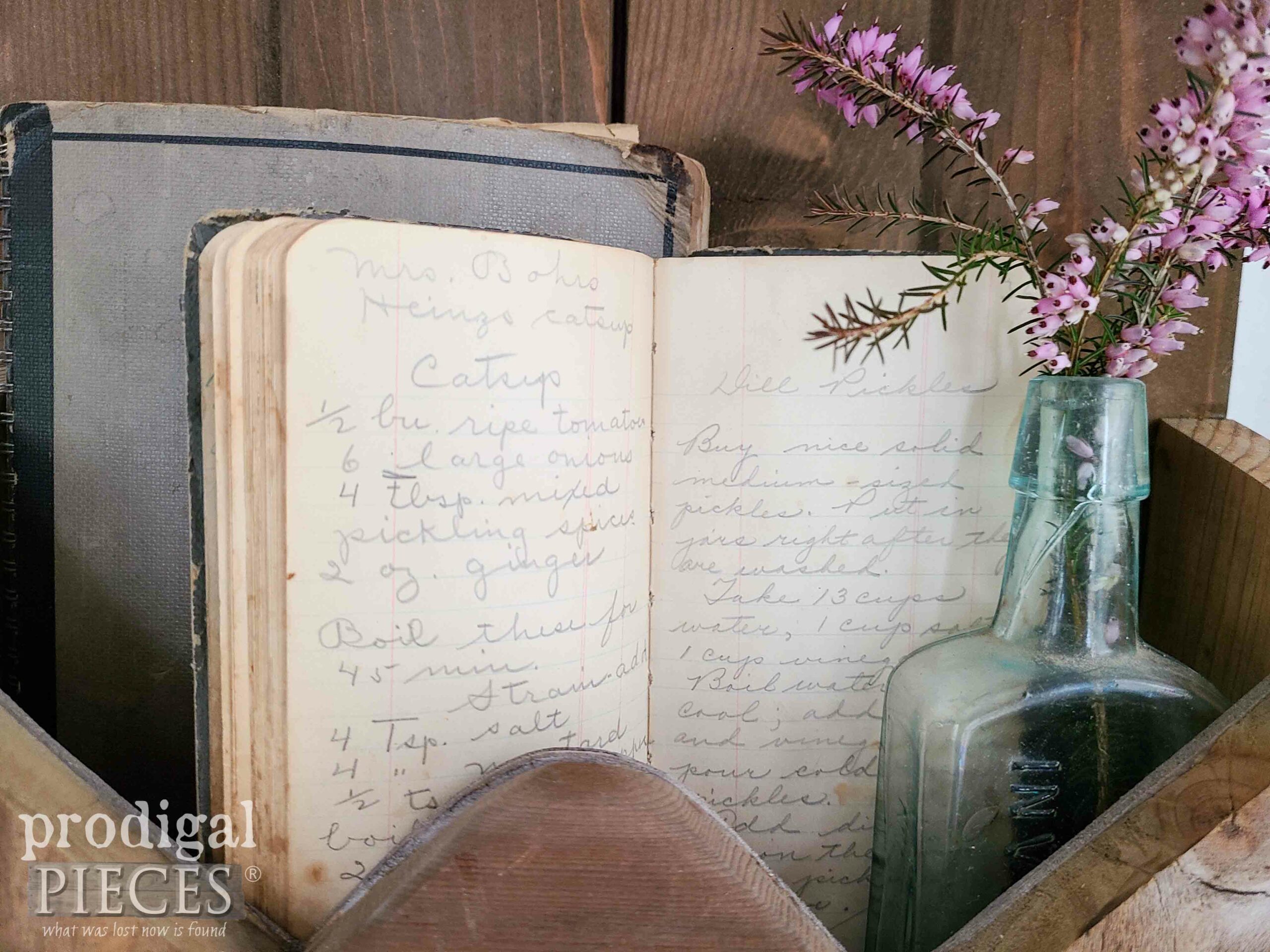 Handwritten Vintage Recipes | prodigalpieces.com #prodigalpieces #vintage #recipe